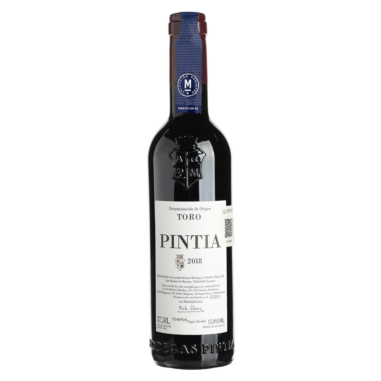 Vino Tinto Pintia 18 de 375 ml