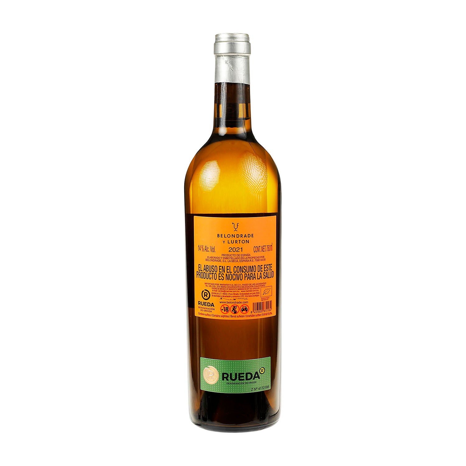 Vino Blanco Belondrade y Lurton 21 de 750 ml