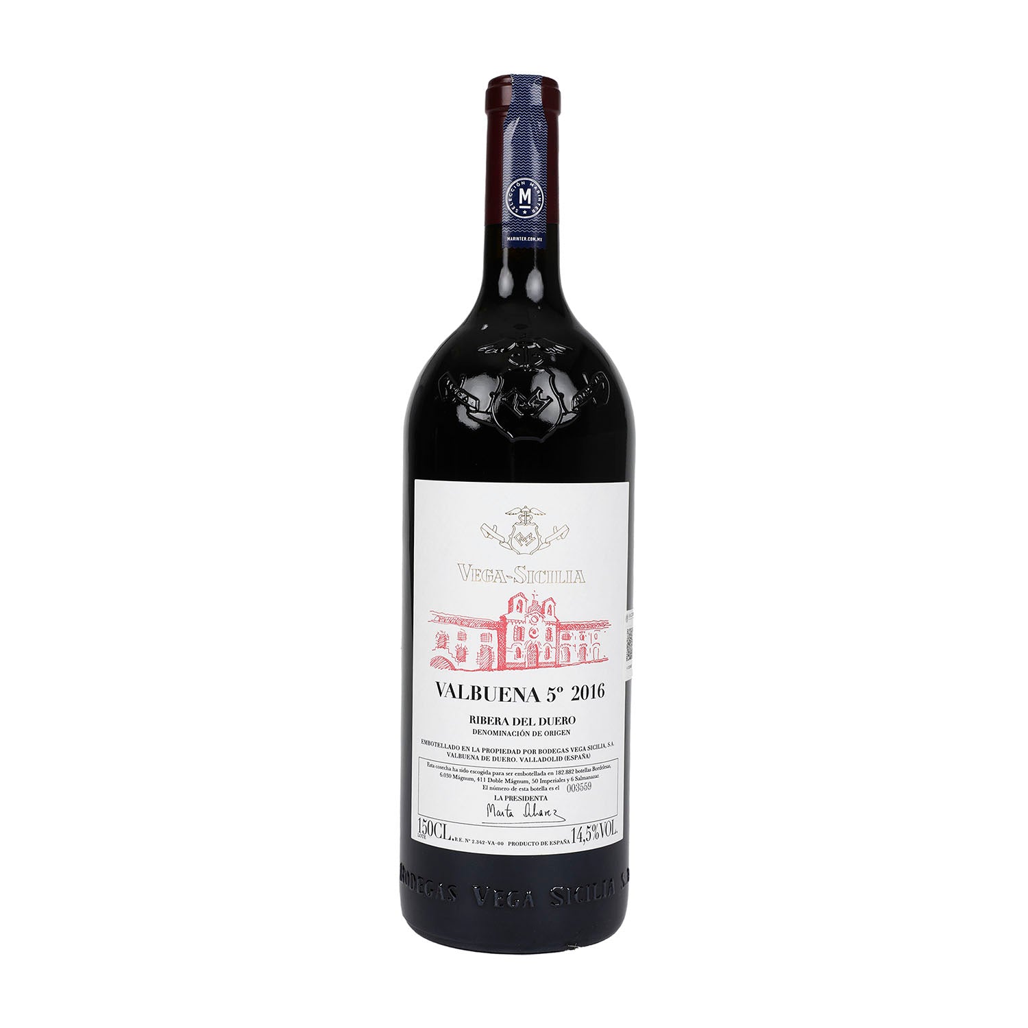 Vino Tinto Vega Sicilia VS Valbuena 16 de 1500 ml