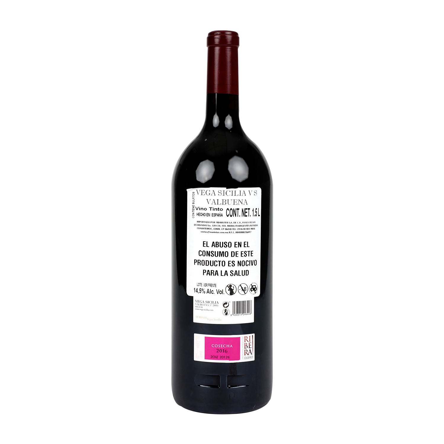 Vino Tinto Vega Sicilia VS Valbuena 16 de 1500 ml