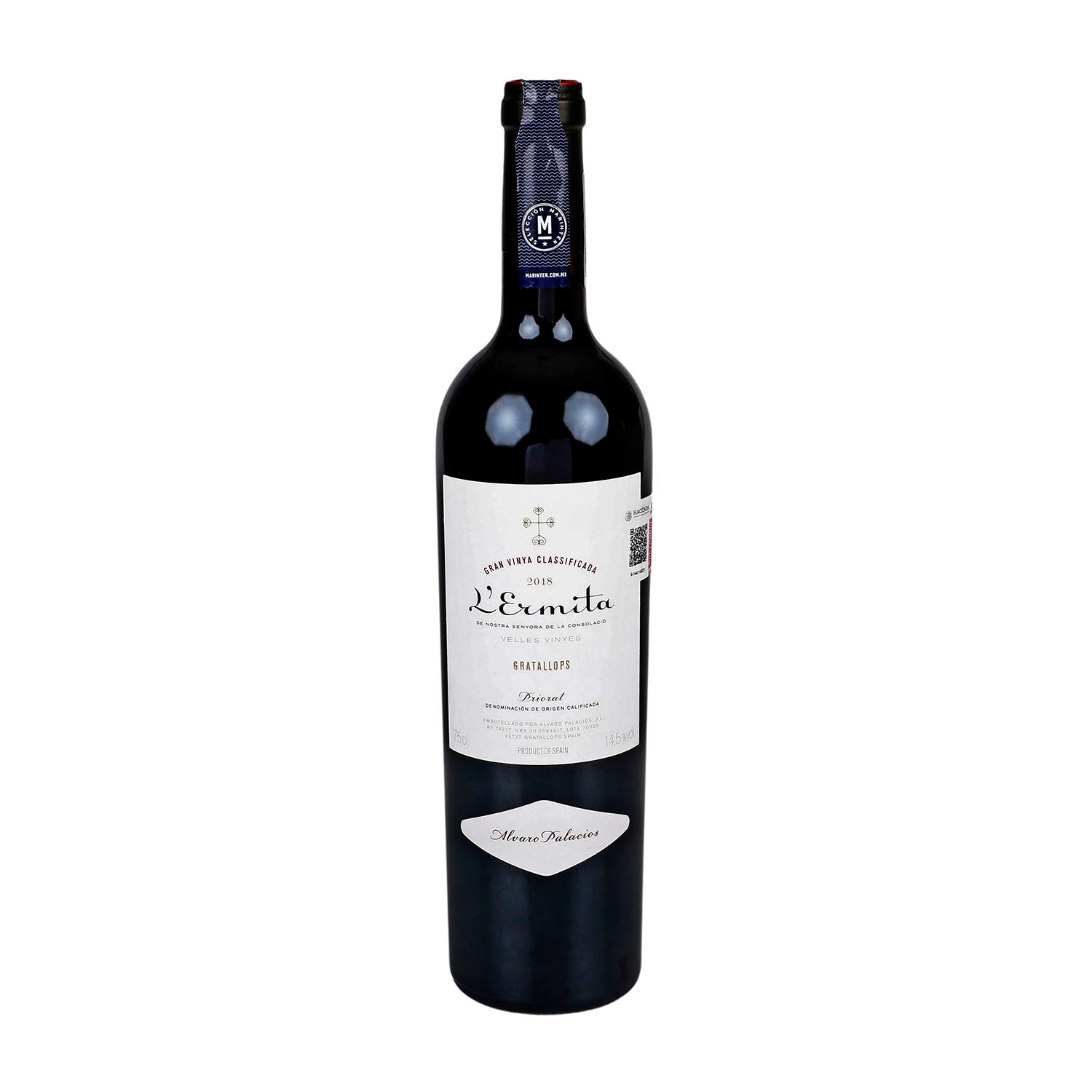 Vino Tinto L Ermita 18 de 750 ml