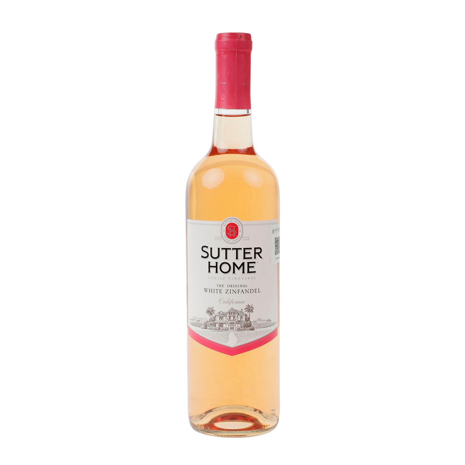 Vino Rosado Sutter Home Zinfandel de 750 ml