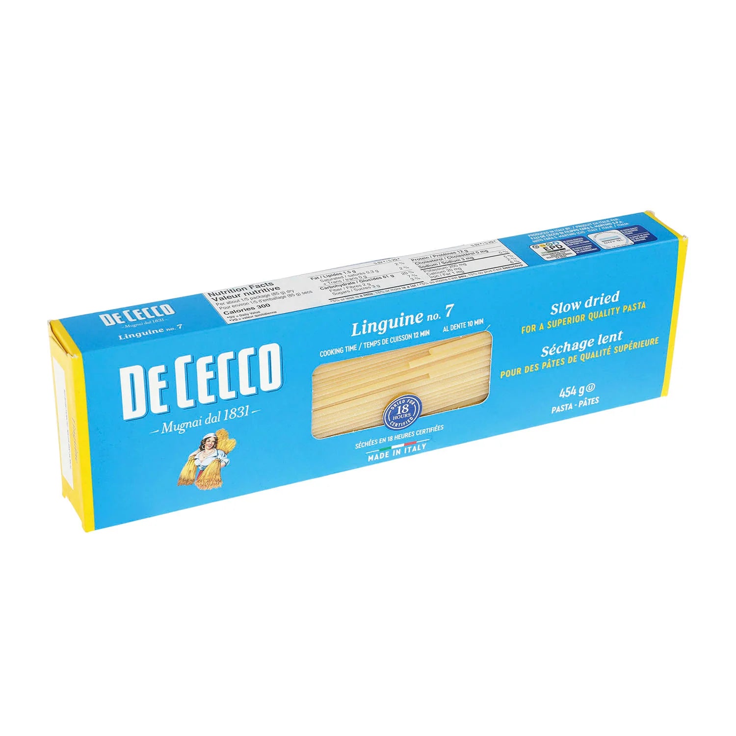 Pasta - De Cecco Linguine De Sémola - 454 gr