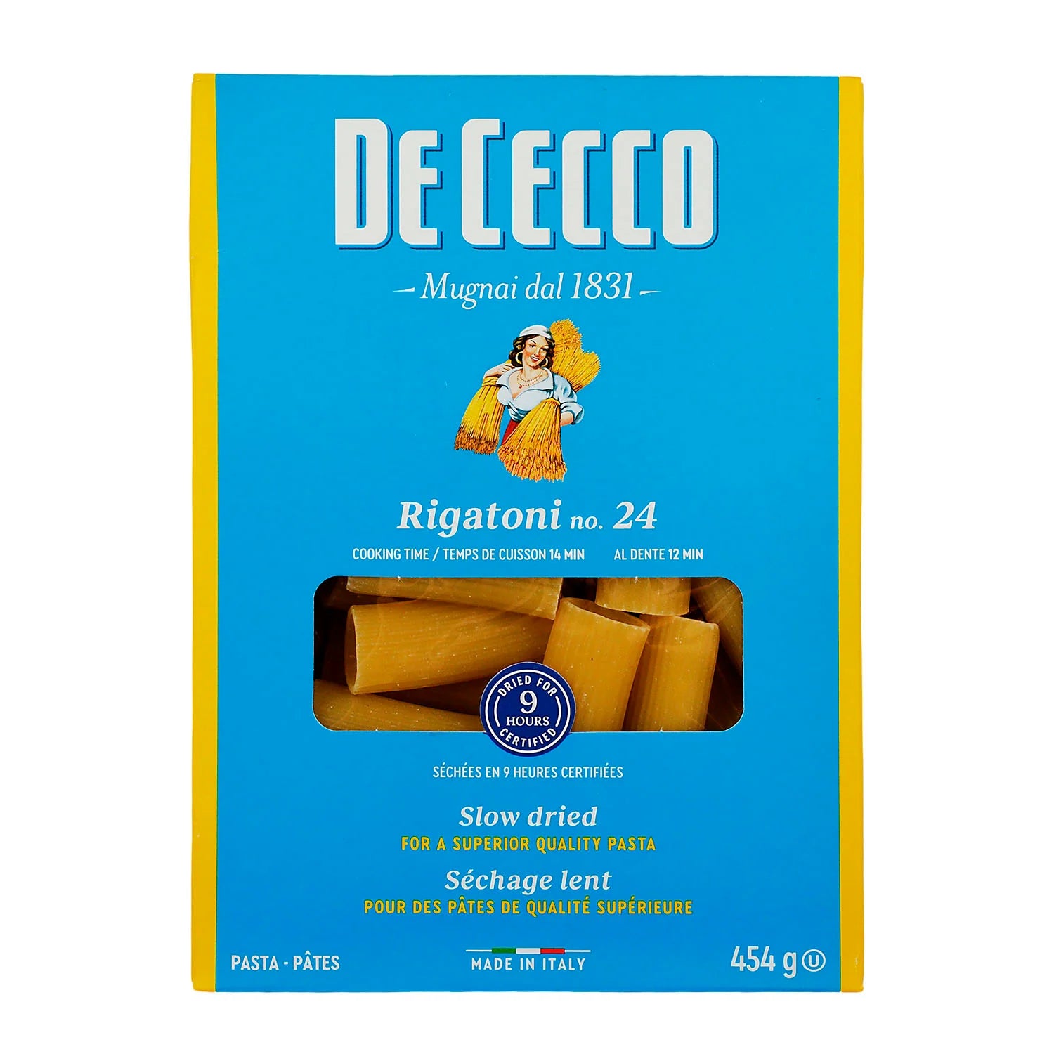 Pasta - De Cecco Rigatoni De Sémola - 454 gr