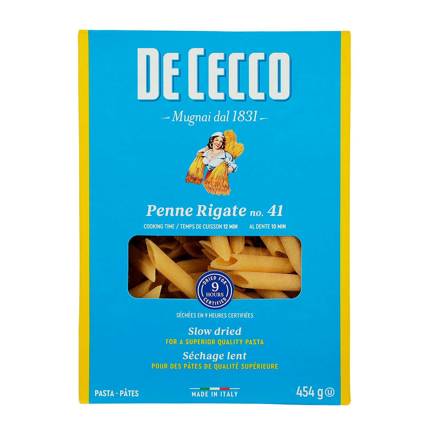 Pasta - De Cecco Penne Rigate De Sémola - 454 gr