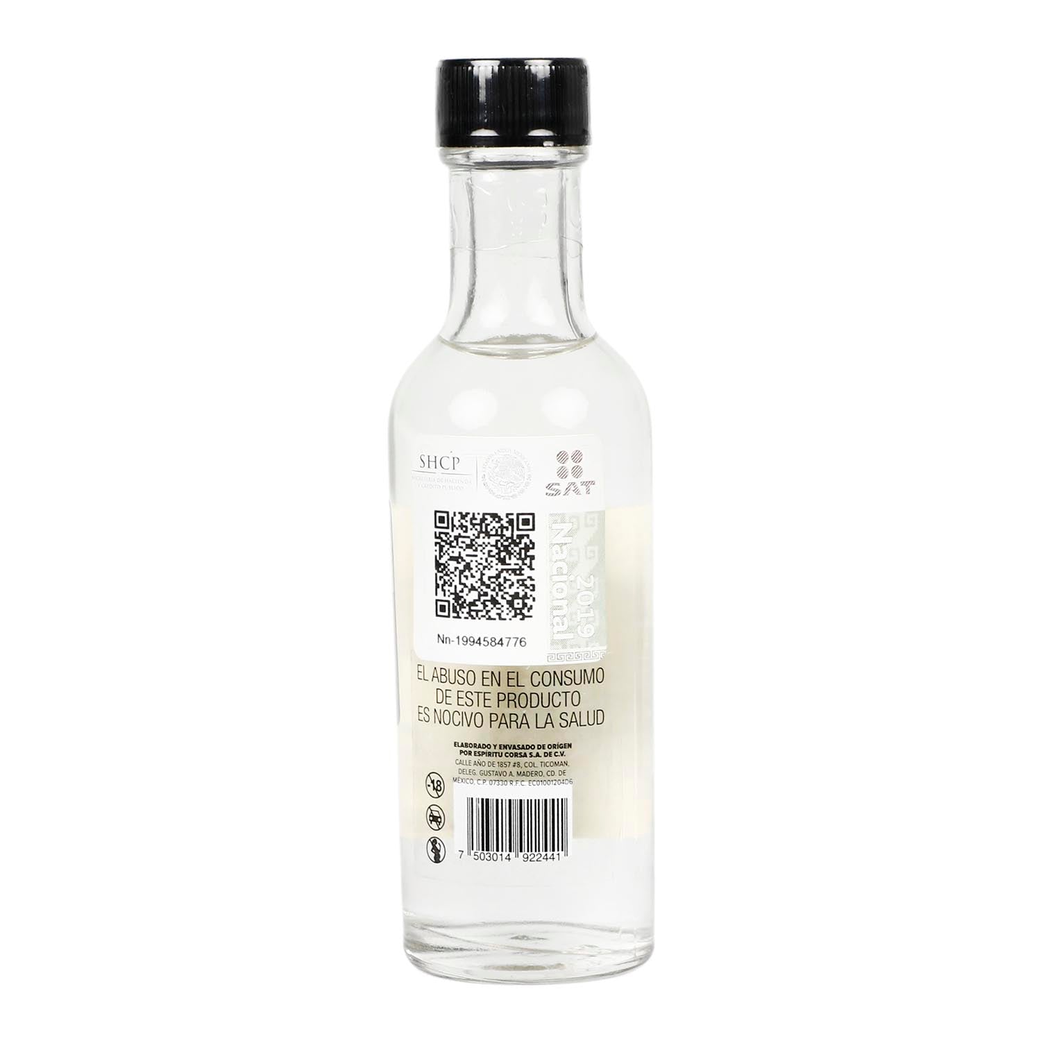 Mezcal Espiritu Lauro Joven de 50 ml