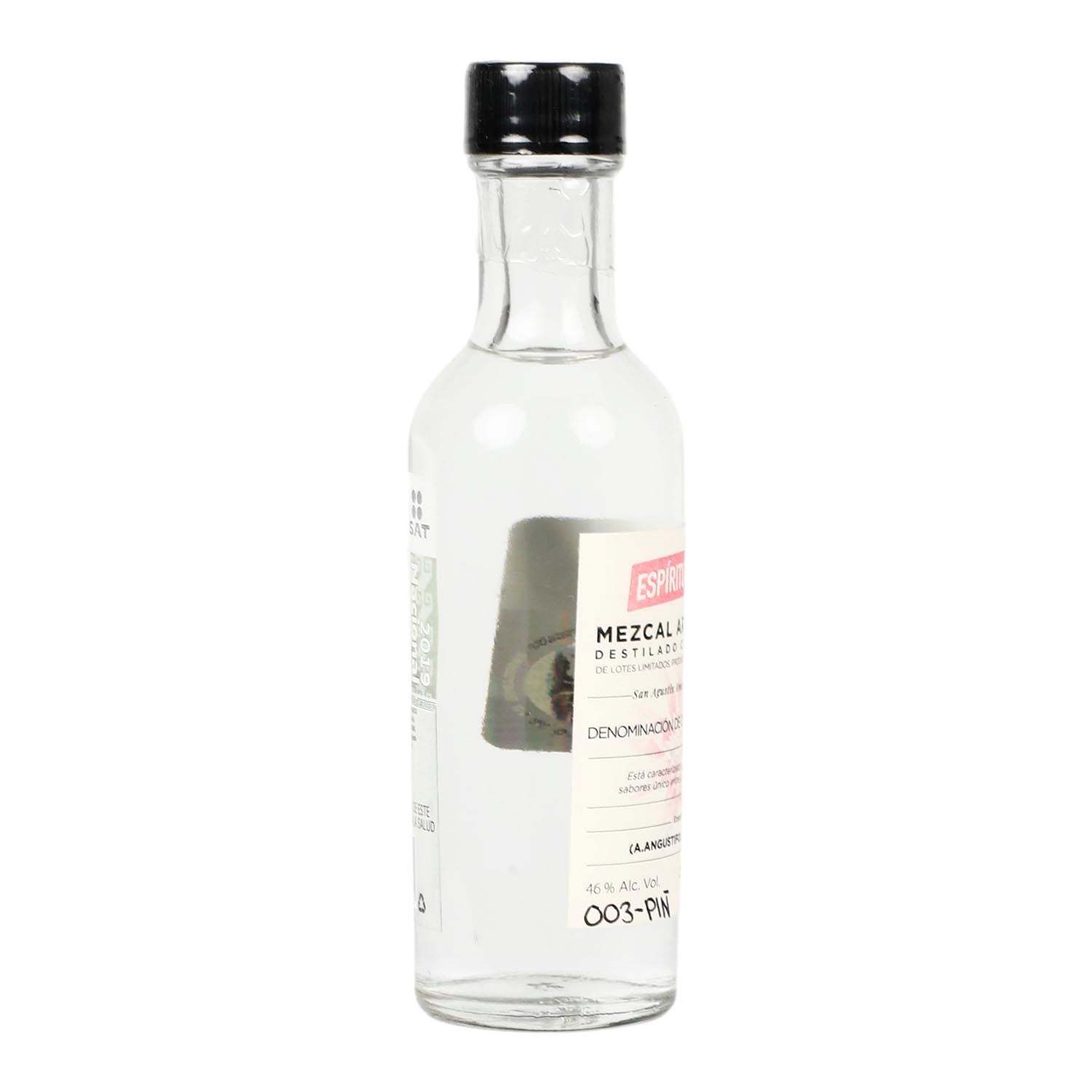 Mezcal Espiritu Lauro Silvestre Piñuelas de 50 ml