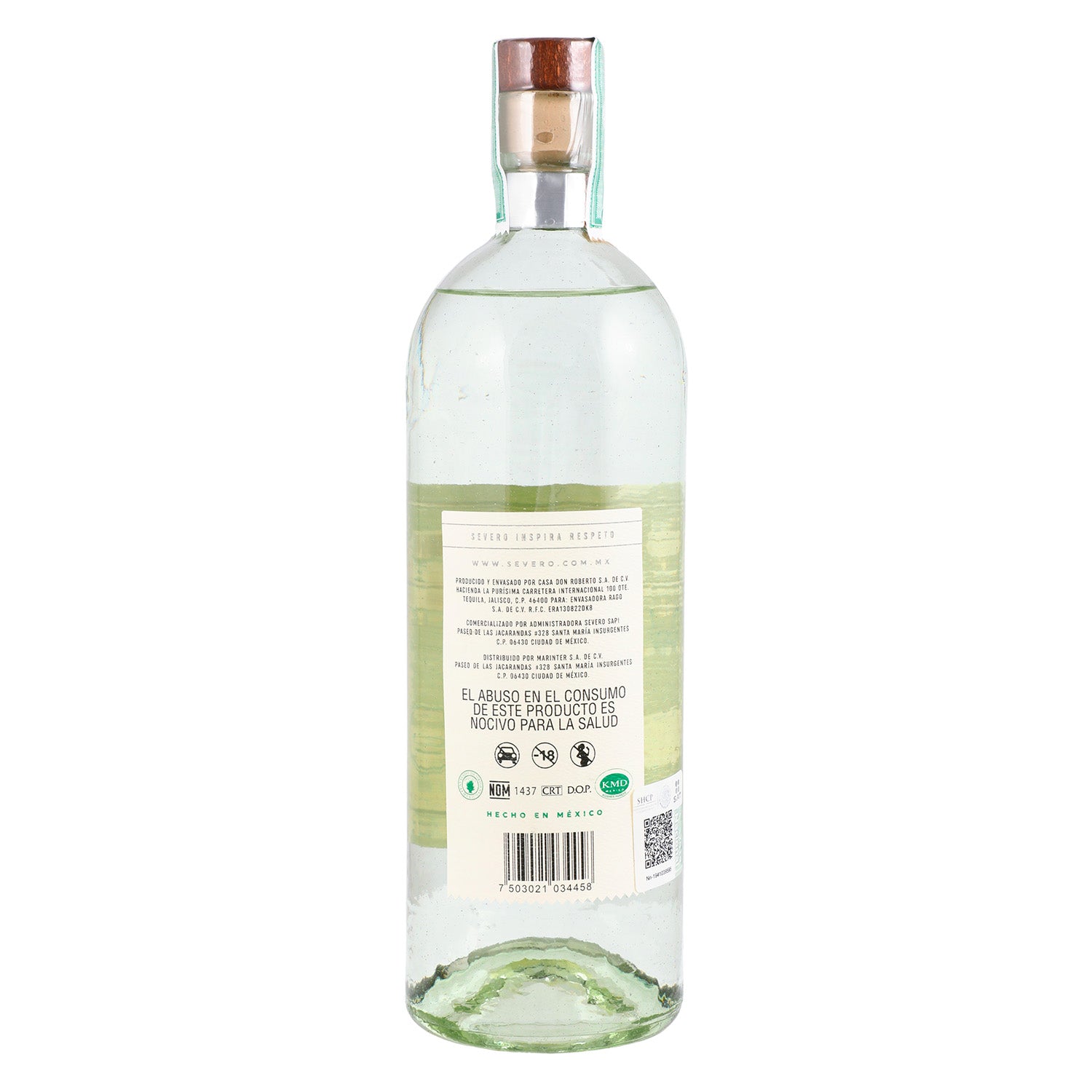 Tequila - Severo Plata - 750 ml