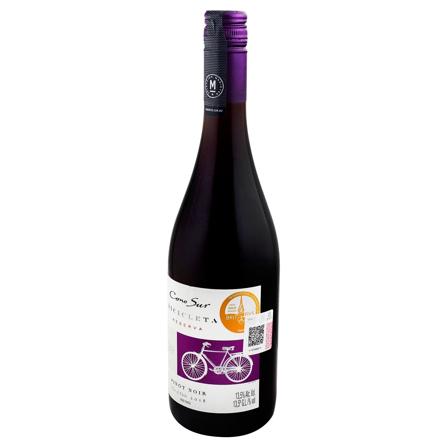 Vino Tinto - Cono Sur Bicicleta Pinot Noir - 750 ml