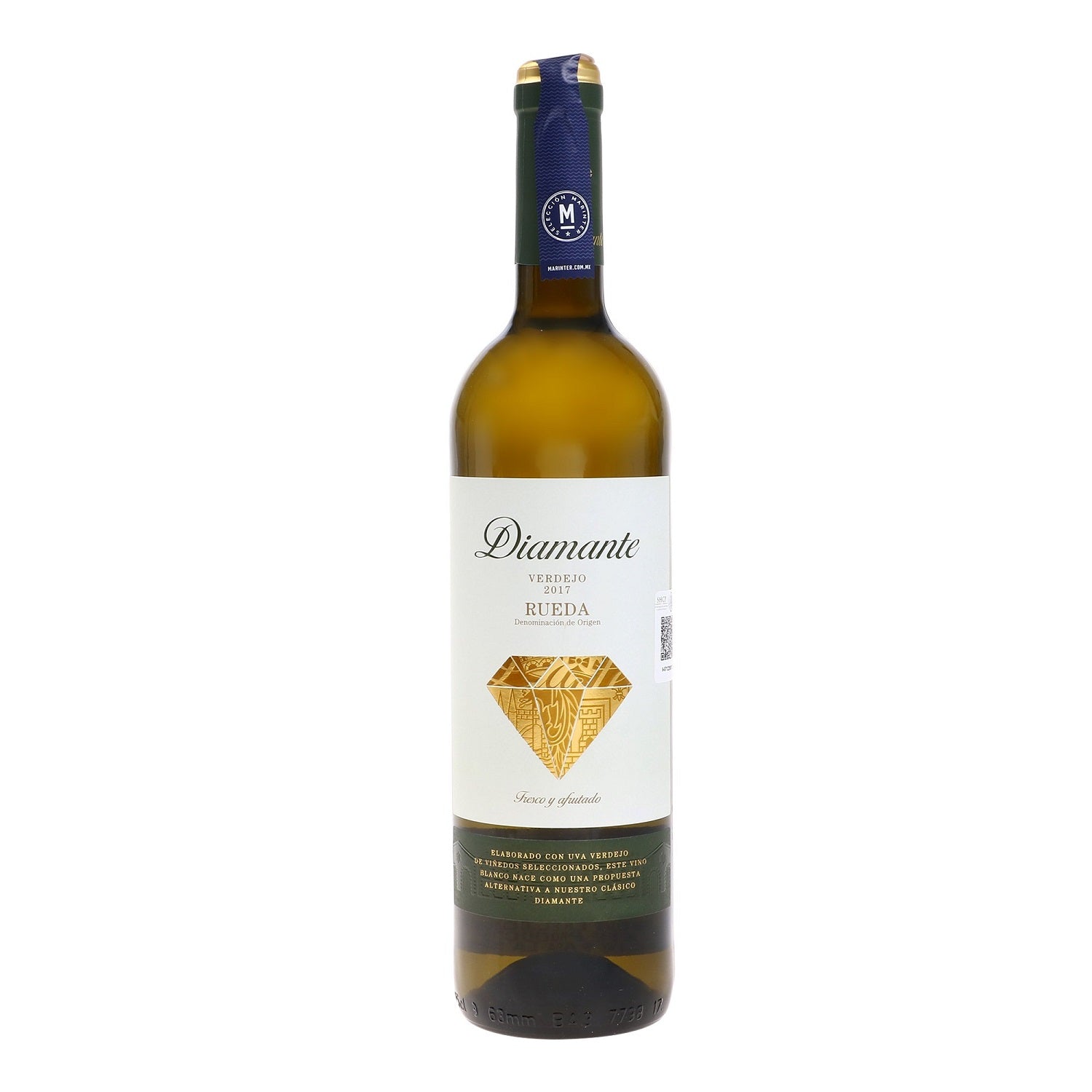 Vino blanco Diamante Rueda Verdejo de 750 ml