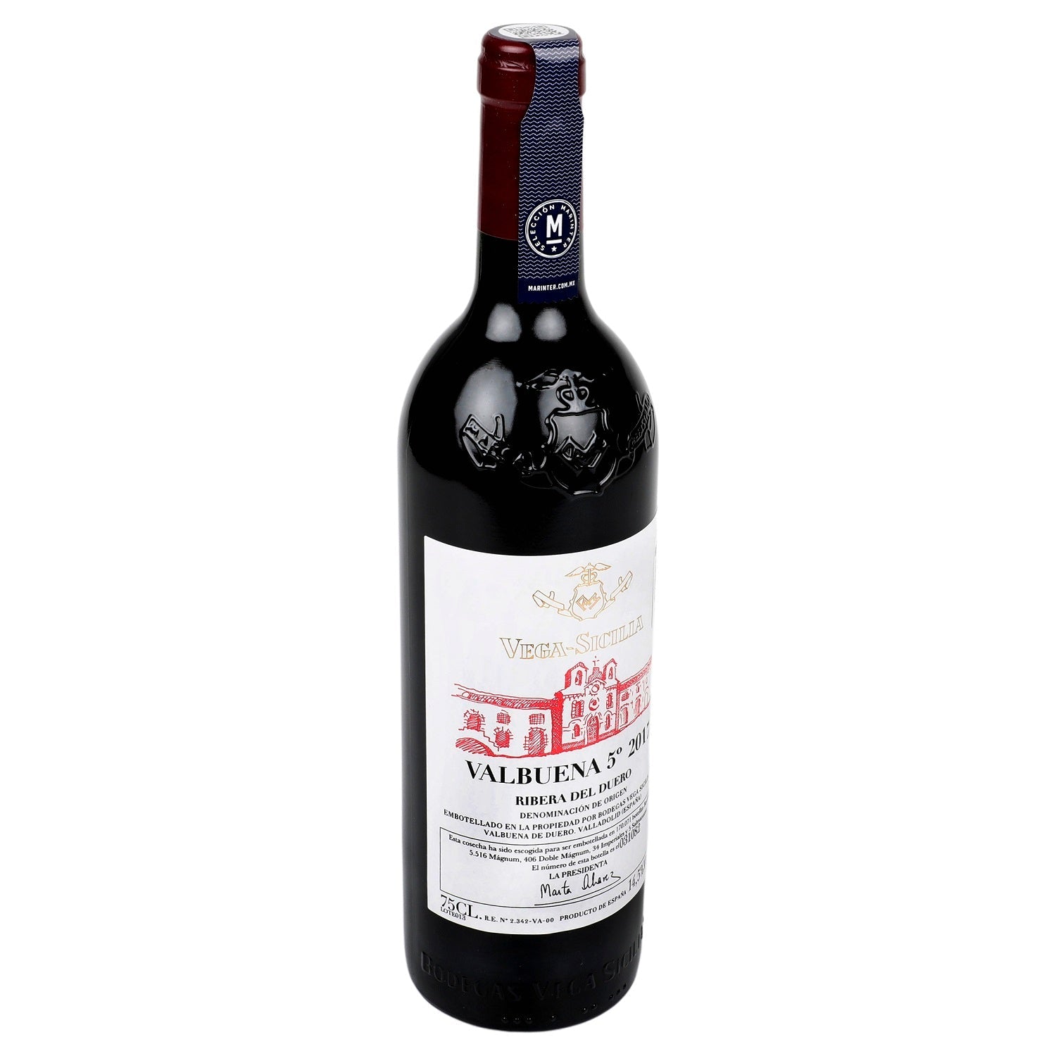 Vino Tinto Vega Sicilia VS Valbuena 18 de 750 ml