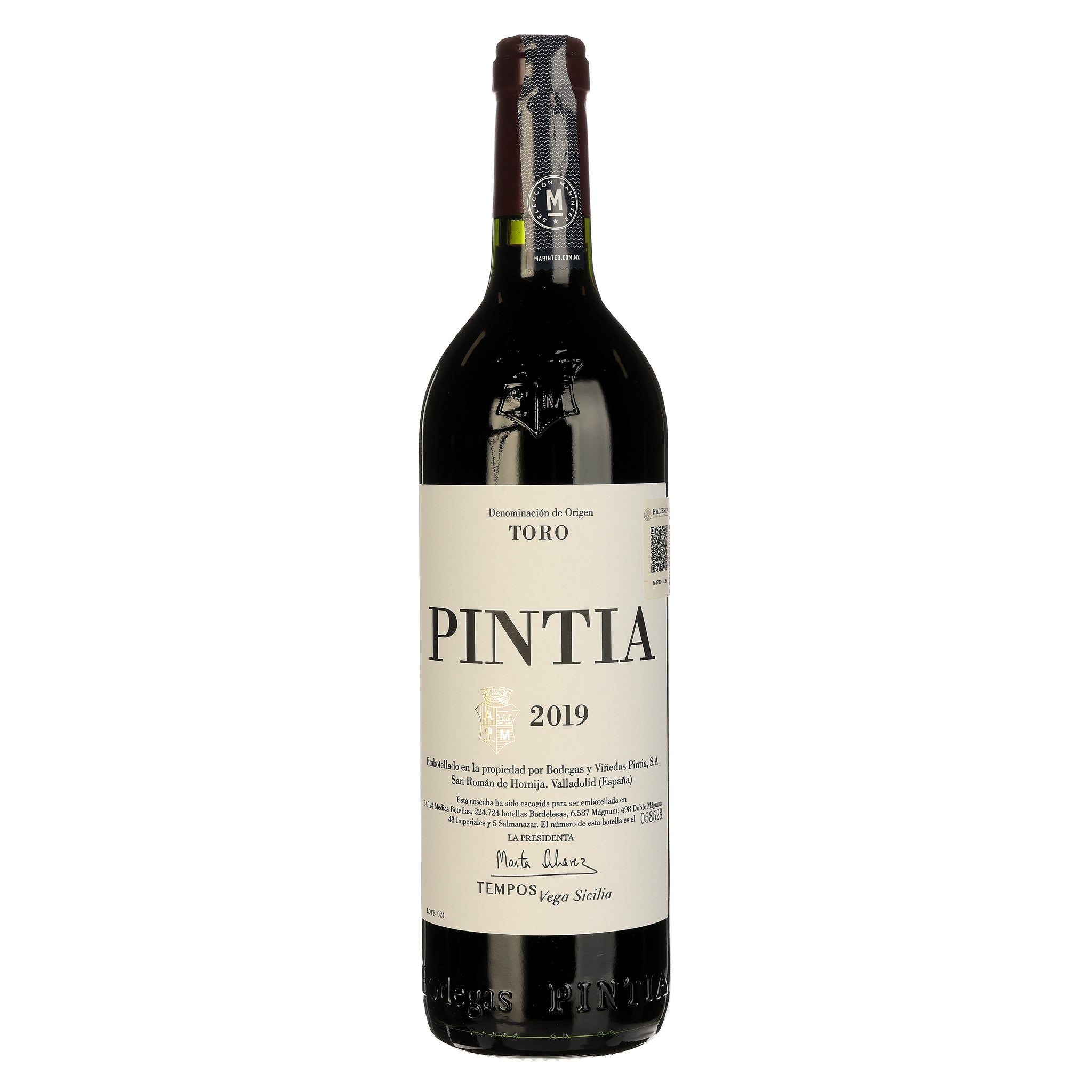 Vino Tinto Pintia 19 de 750 ml