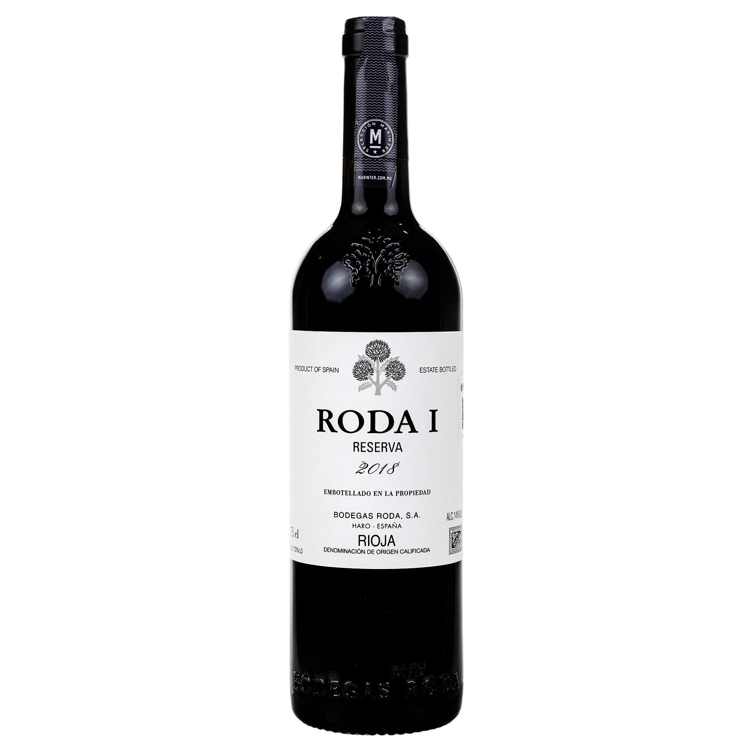 Vino Tinto Roda I Reserva 18 de 0750 ml