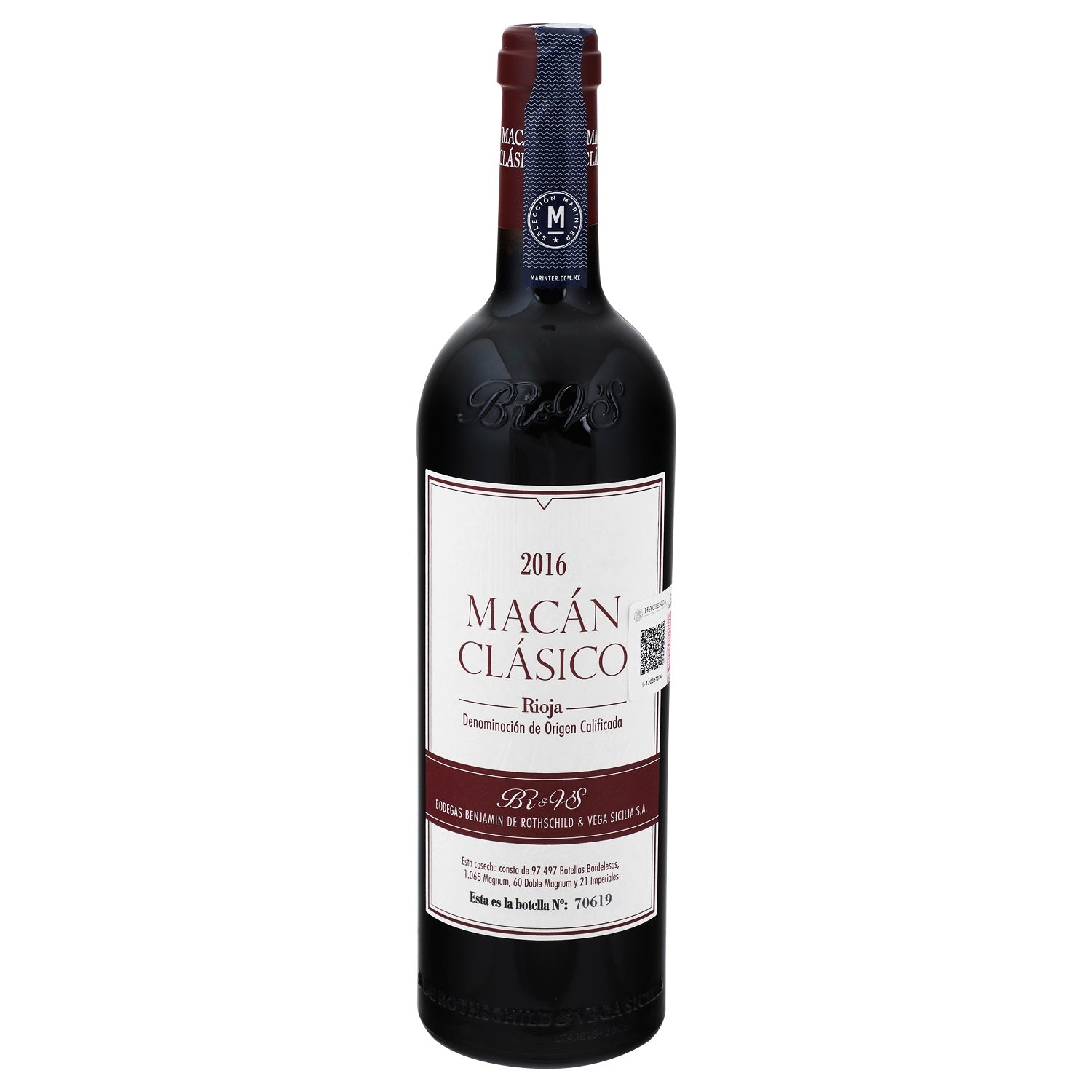 Vino Tinto - Macan Clasico 16 - 750 ml