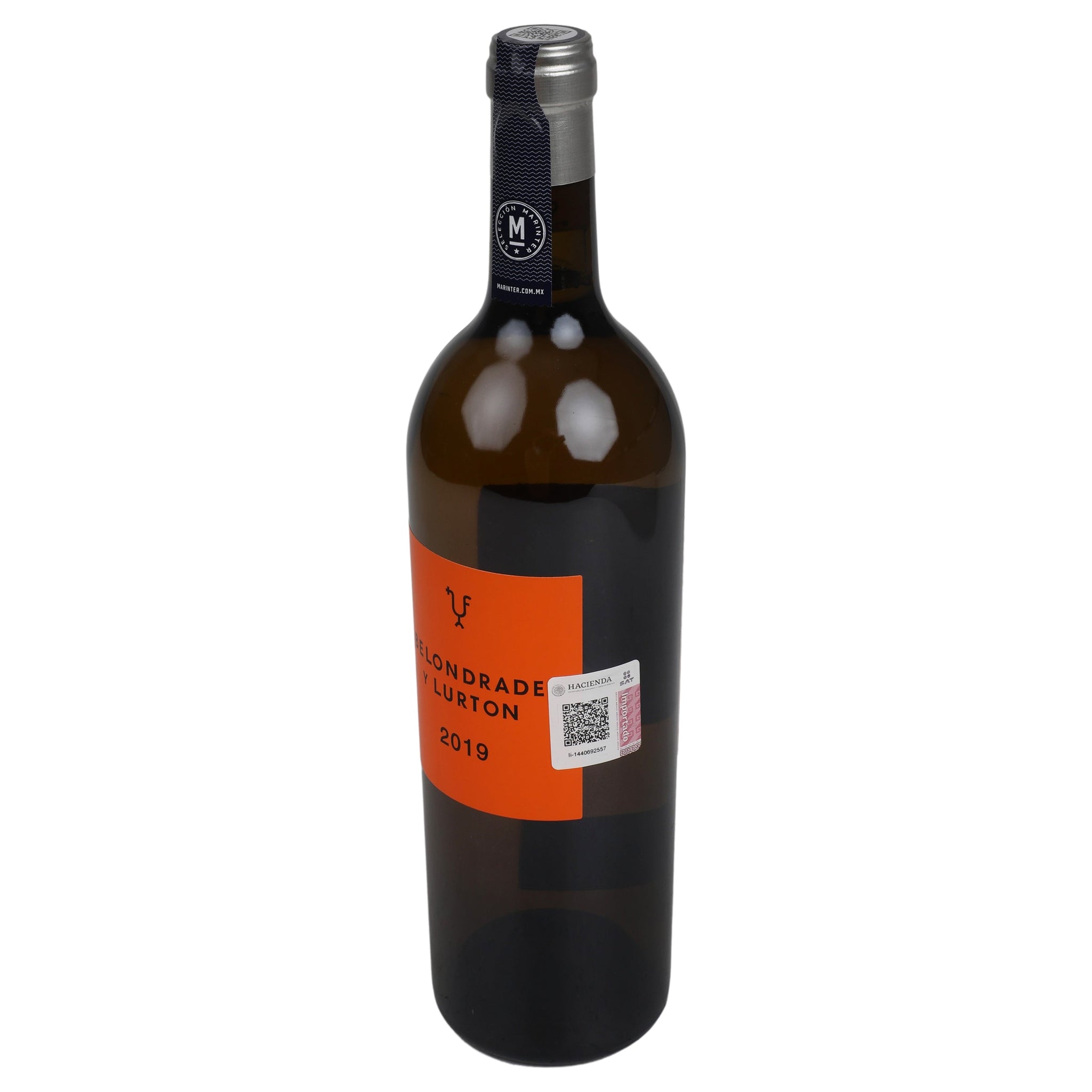 Vino Blanco Belondrade y Lurton 20 de 750 m