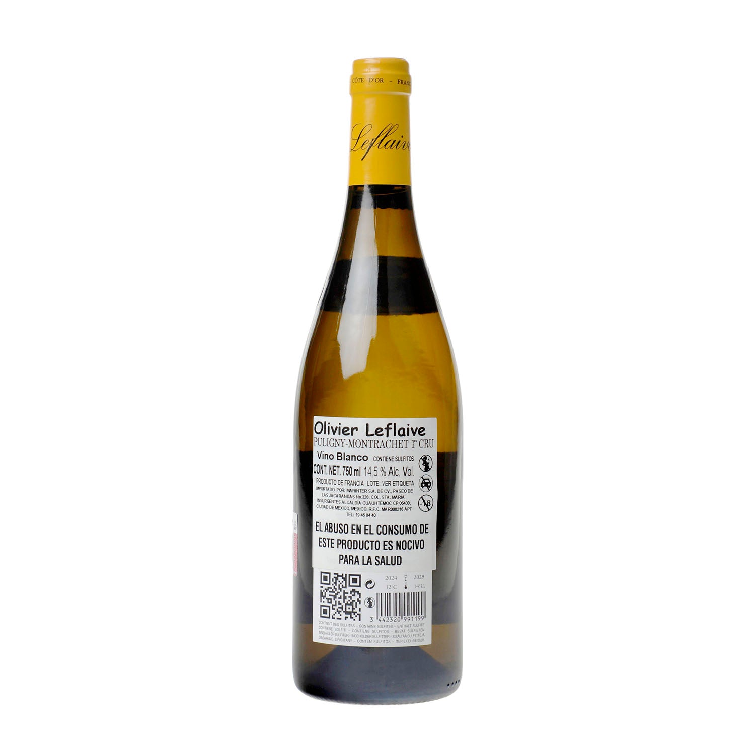 Vino Blanco Olivier Leflaive Puligny-Montrachet 1erCru 750 ml