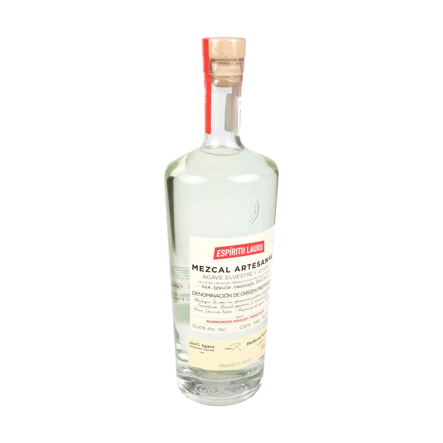 Mezcal - Espiritu Lauro Silvestres Tepeztate - 750 ml