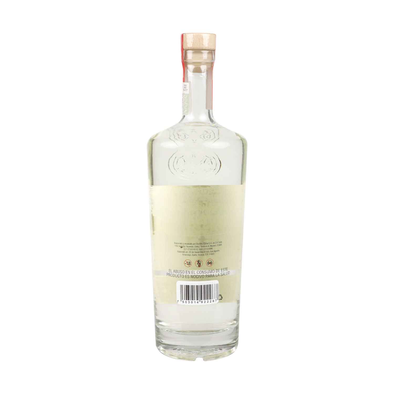 Mezcal Espiritu Lauro Silvestres Cuixe de 750 ml