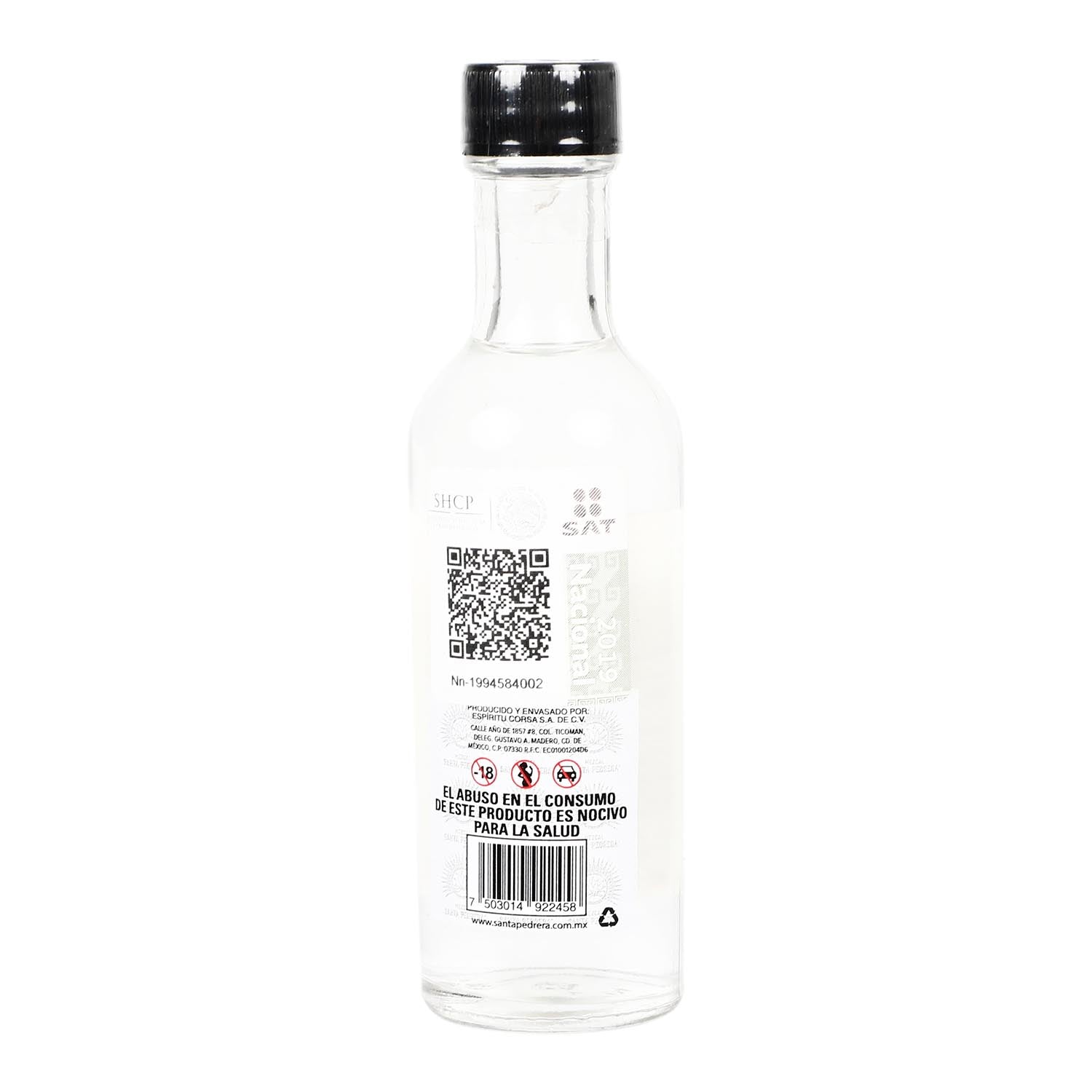 Mezcal Santa Pedrera Joven de 50 ml