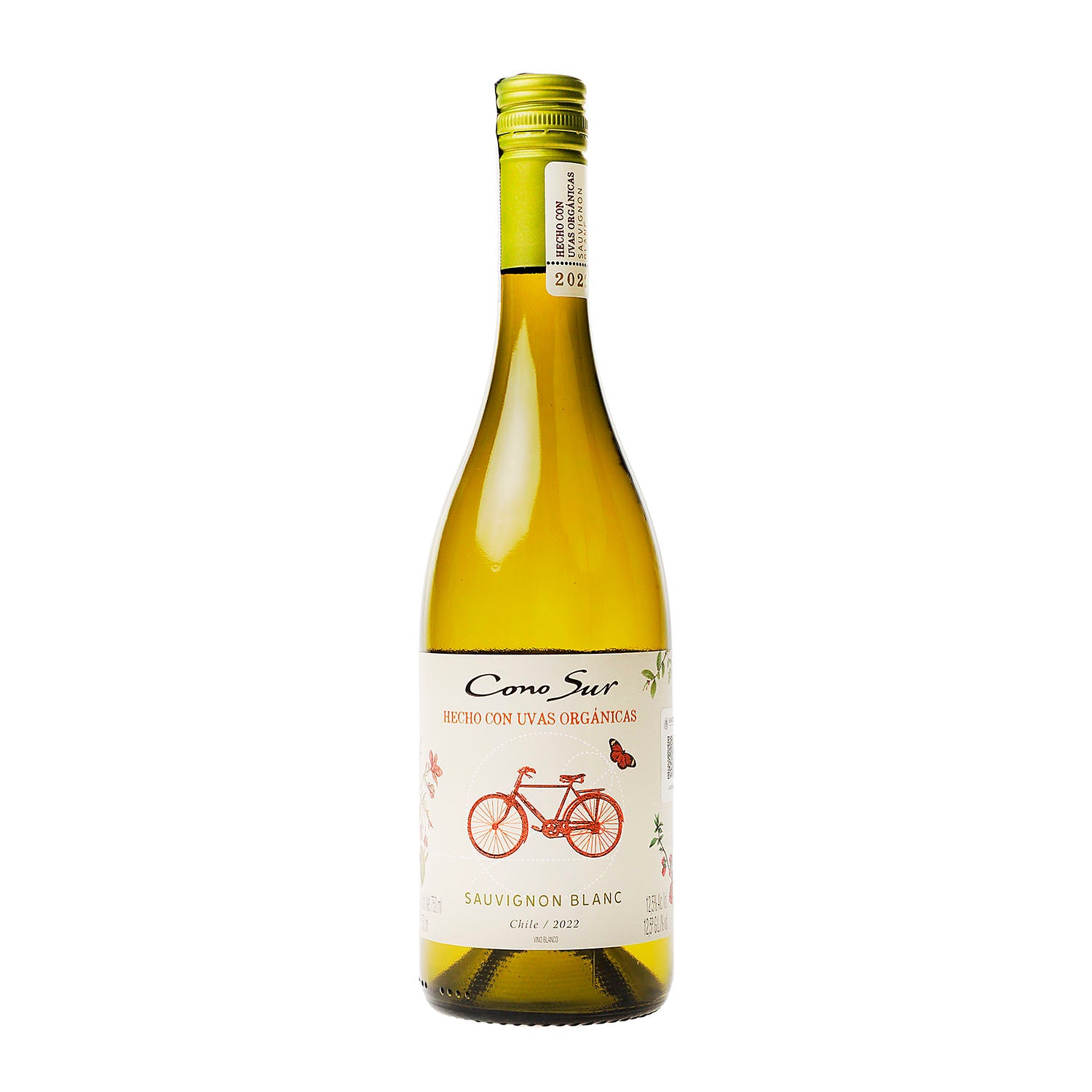 Vino Blanco Cono Sur Organico Sauvignon Blance de 750 ml