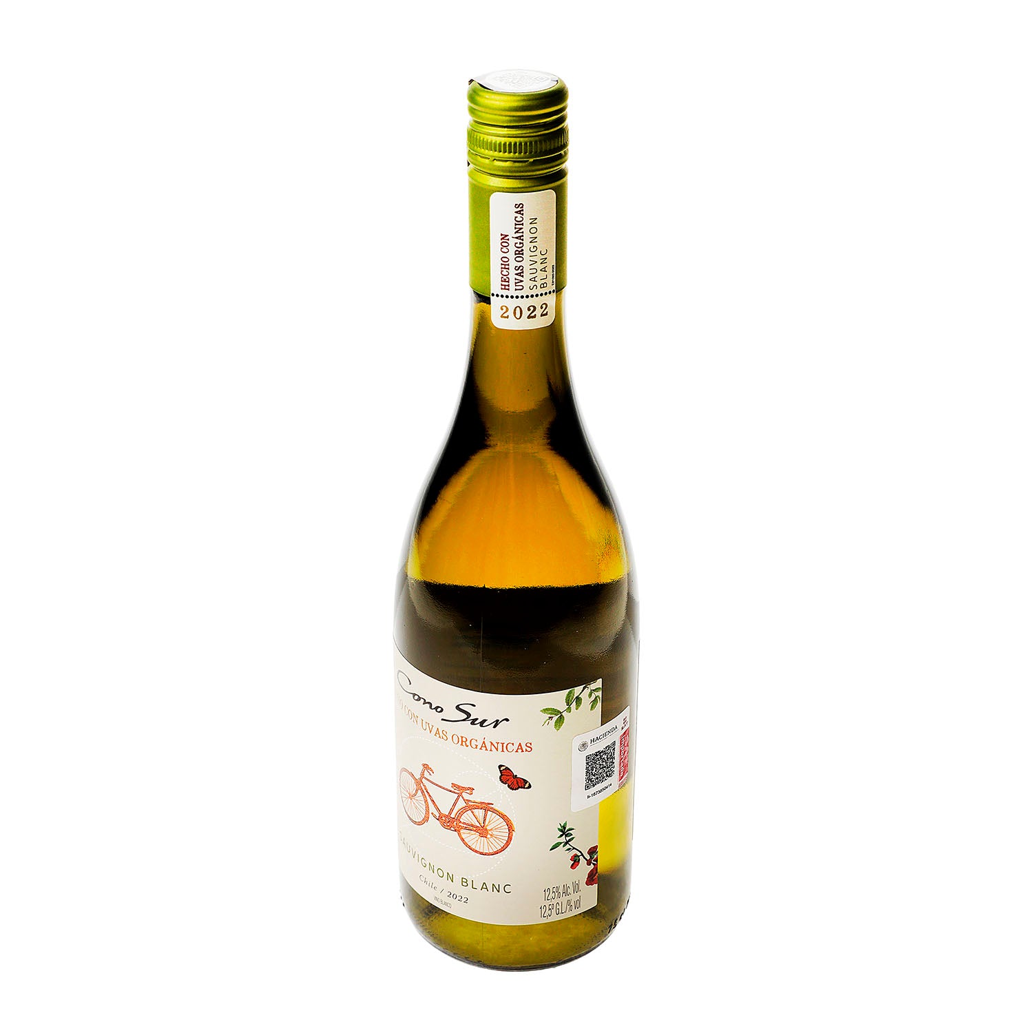 Vino Blanco Cono Sur Organico Sauvignon Blance de 750 ml