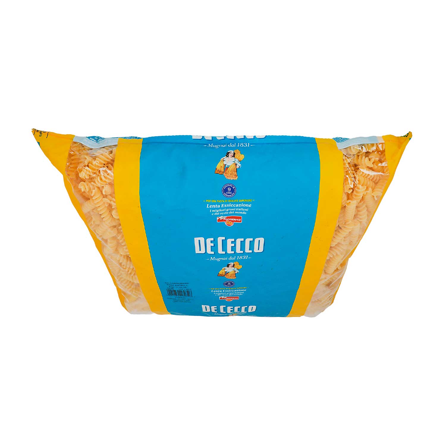 Pasta - De Cecco Fusilli De Sémola - 3000 gr
