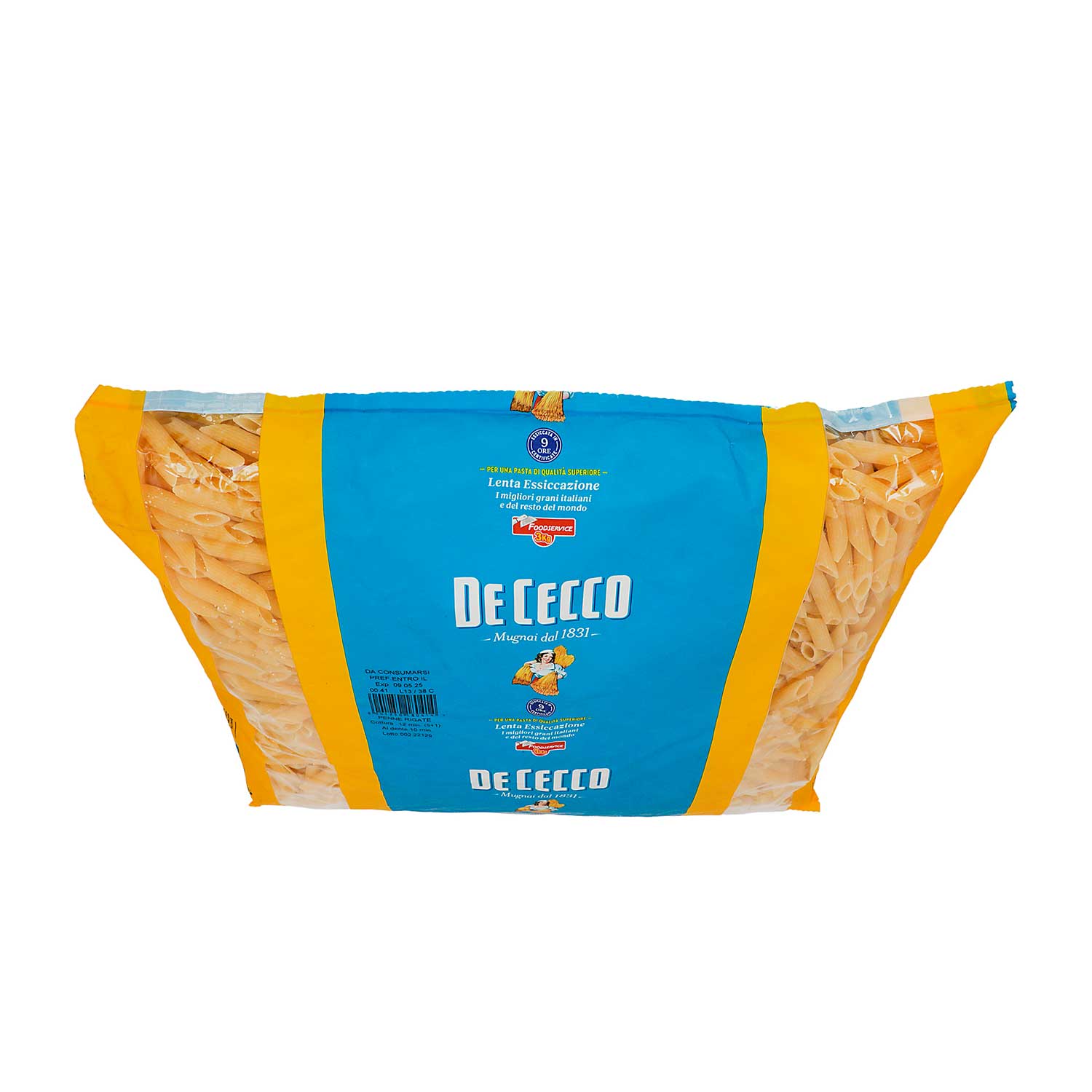 Pasta - De Cecco Penne Rigate De Sémola - 3000 gr