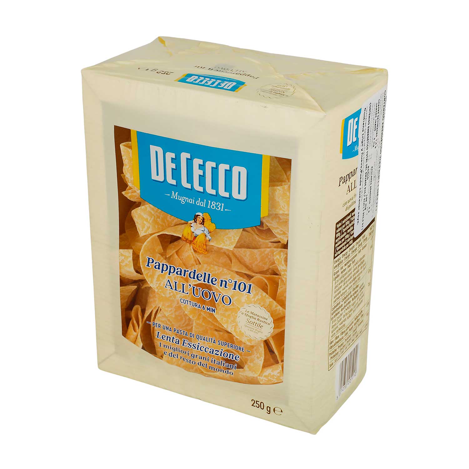 Pasta - De Cecco Papardelle Con Huevo - 250 gr