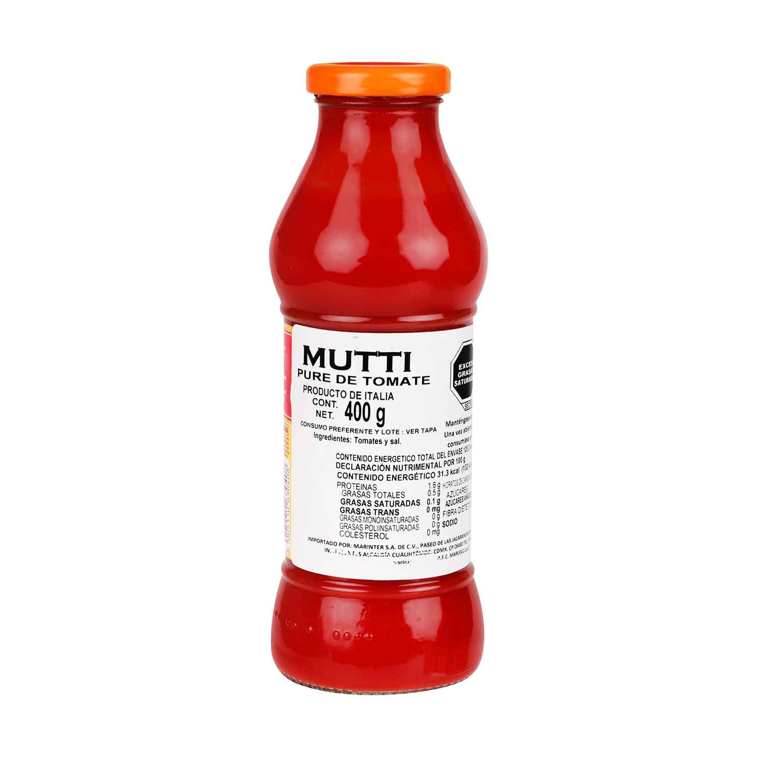 Pure - Tomate Mutti Passata - 400 gr