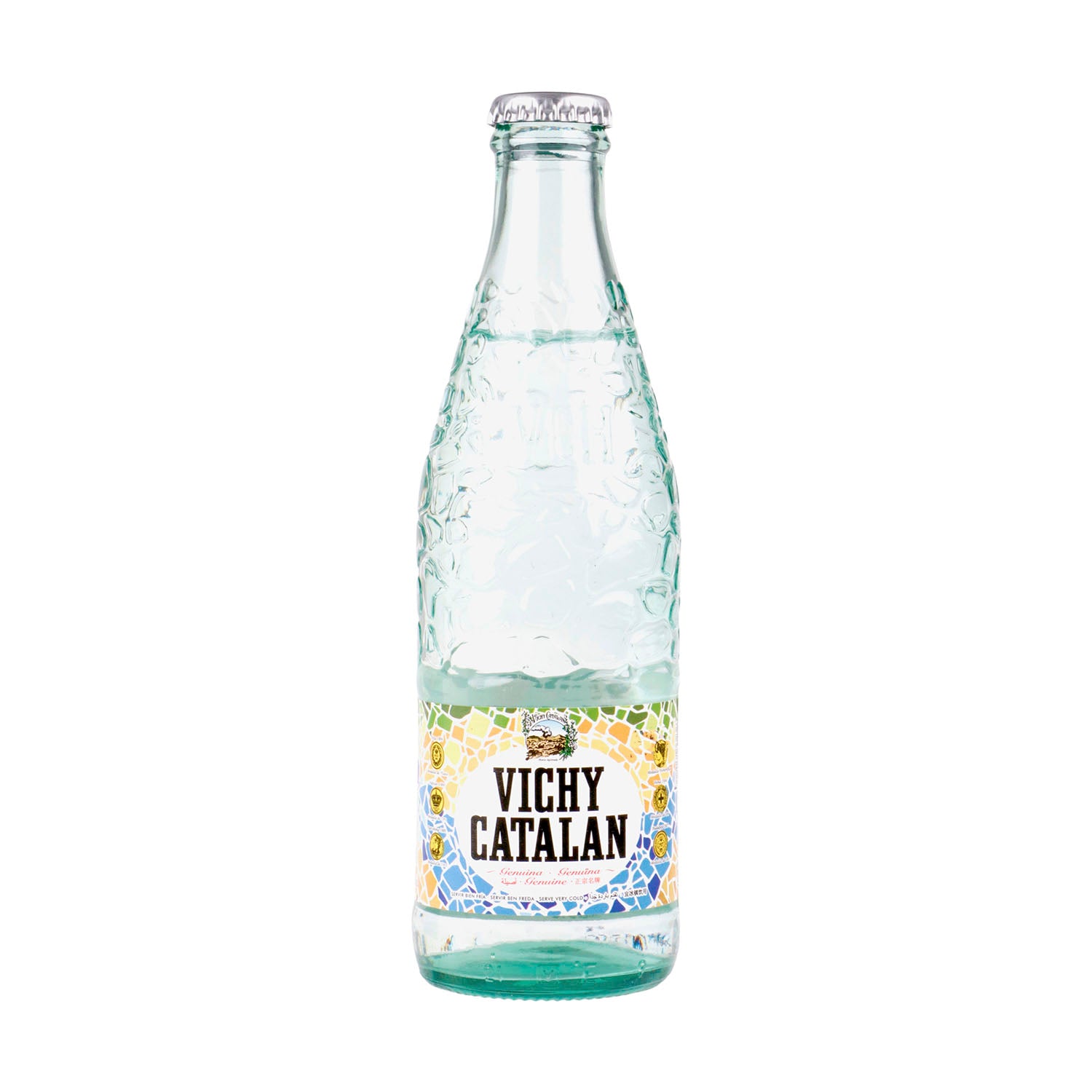 Agua Vichy Catalan Natural Mineral Carbonica de 300 ml