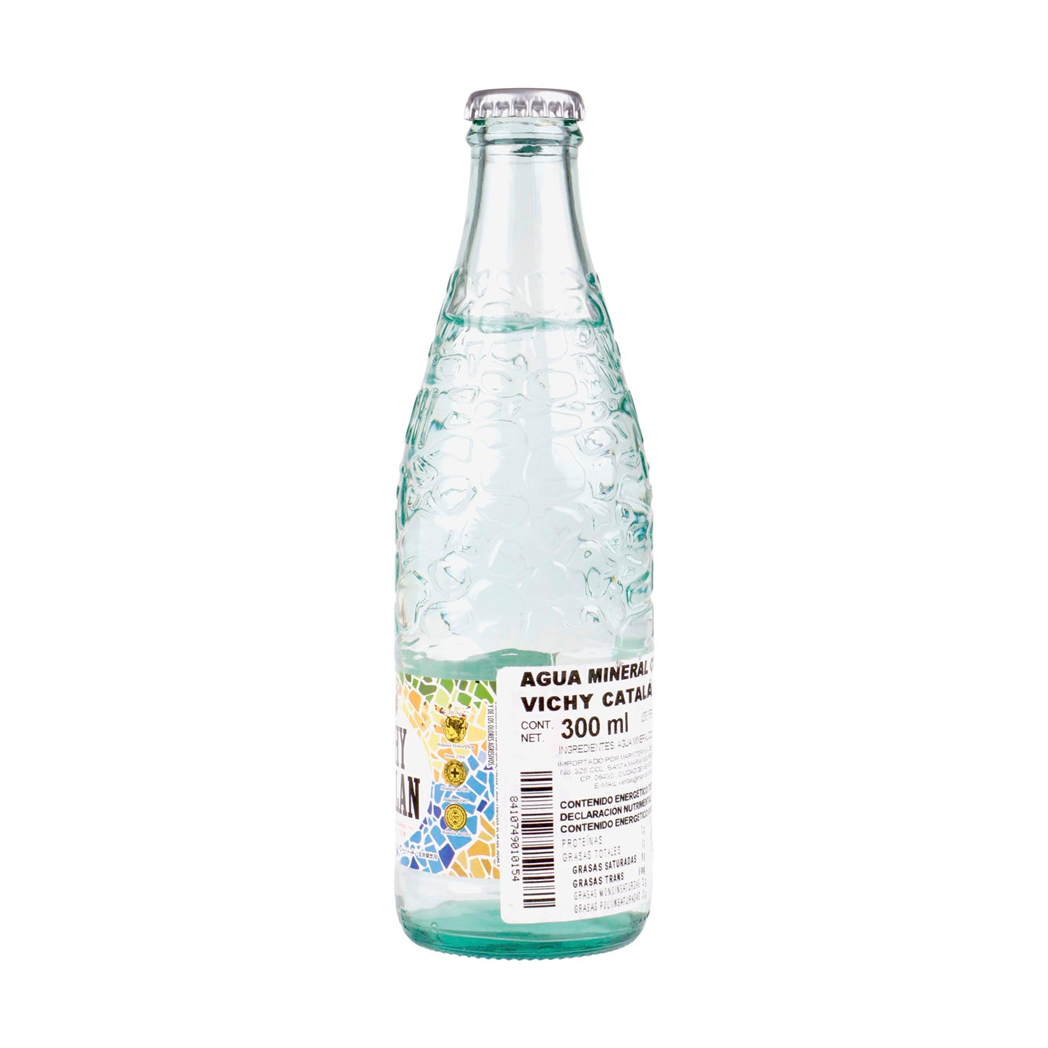 Agua Vichy Catalan Natural Mineral Carbonica de 300 ml