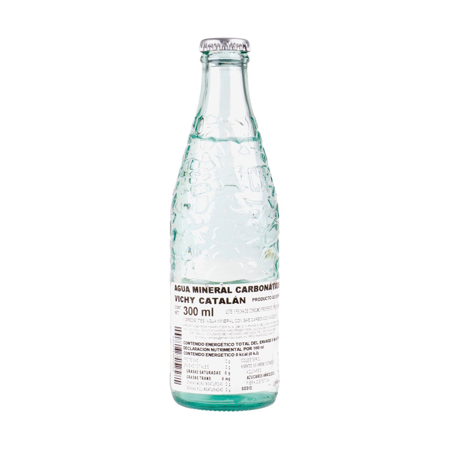 Agua Vichy Catalan Natural Mineral Carbonica de 300 ml