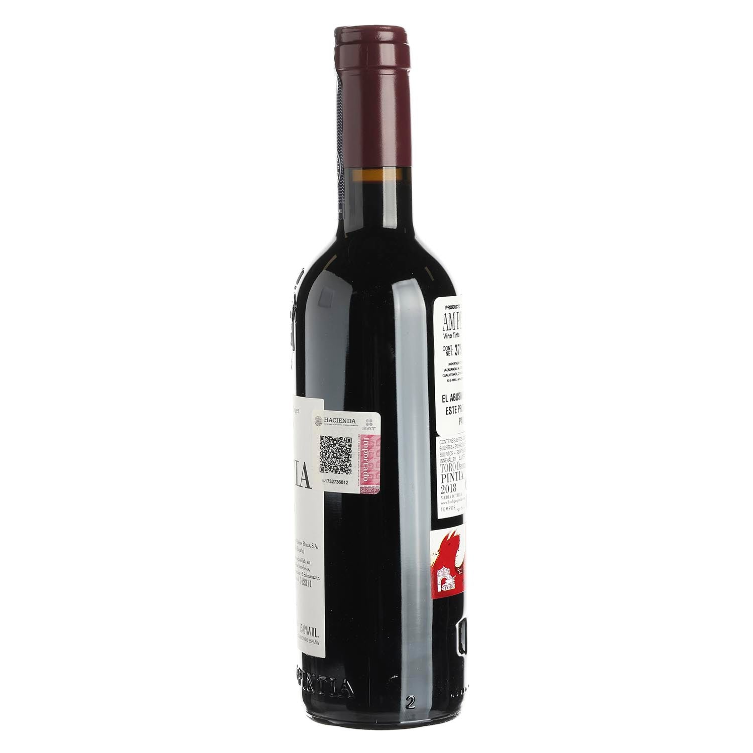 Vino Tinto Pintia 18 de 375 ml