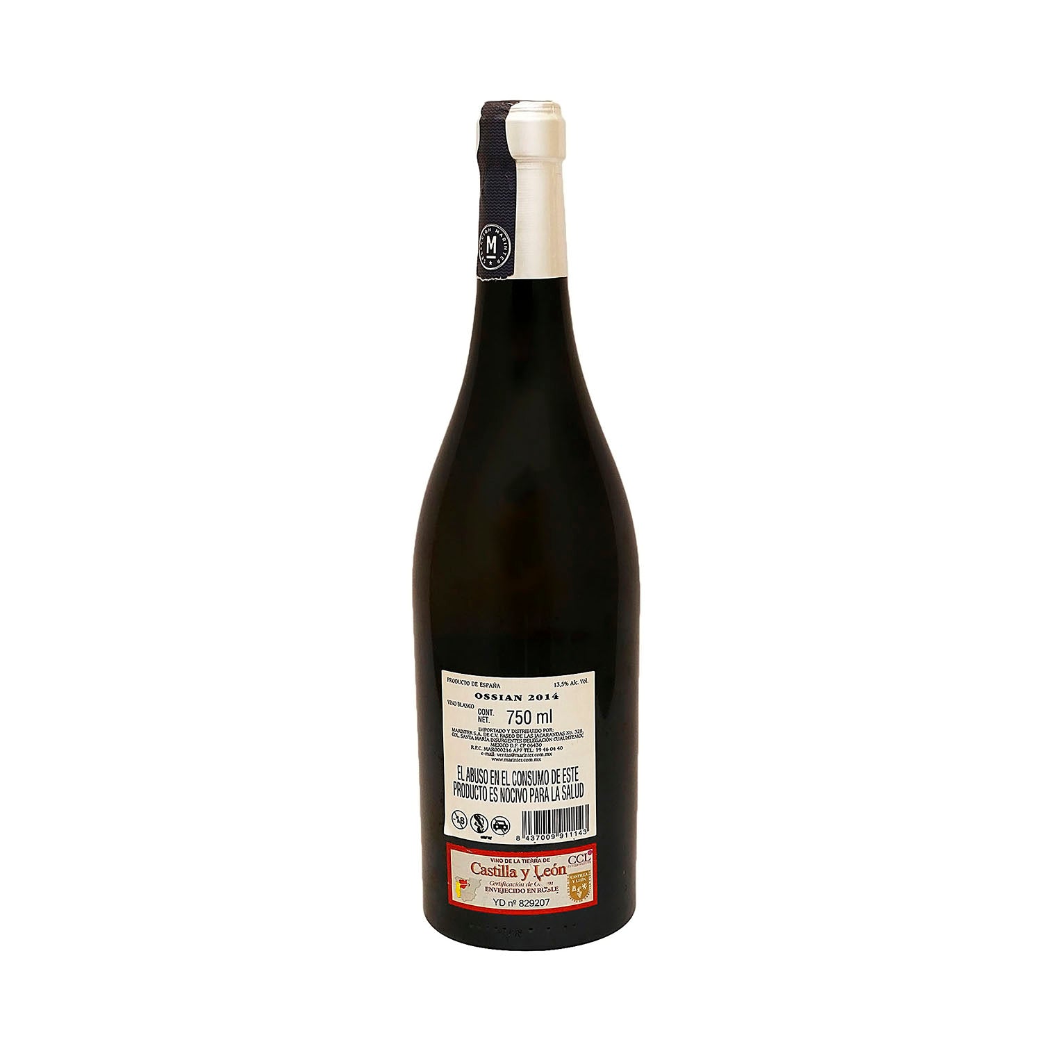 Vino Blanco Ossian 14 de 750 ml