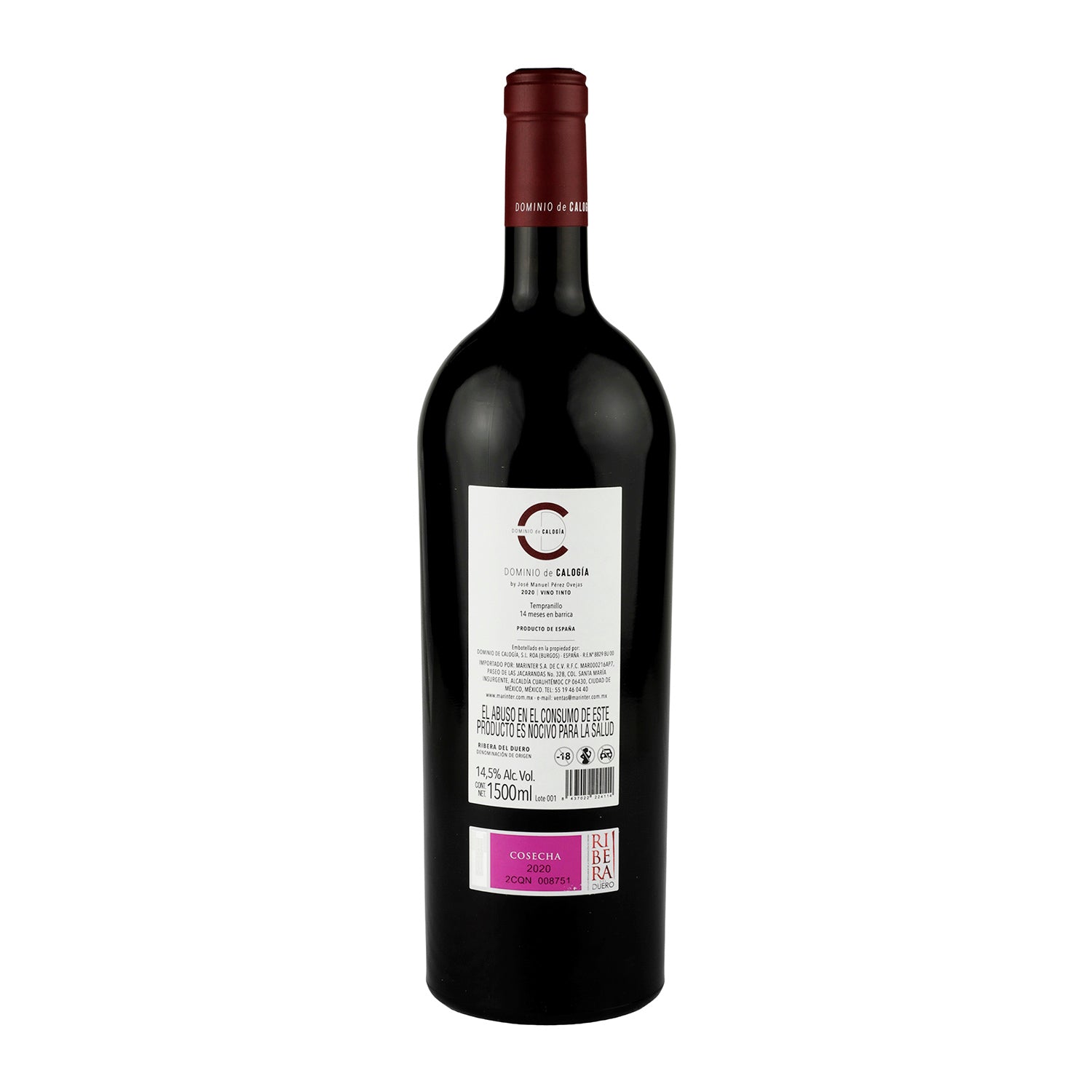 Vino Tinto Dominio de Calogia 20 de 1500 ml