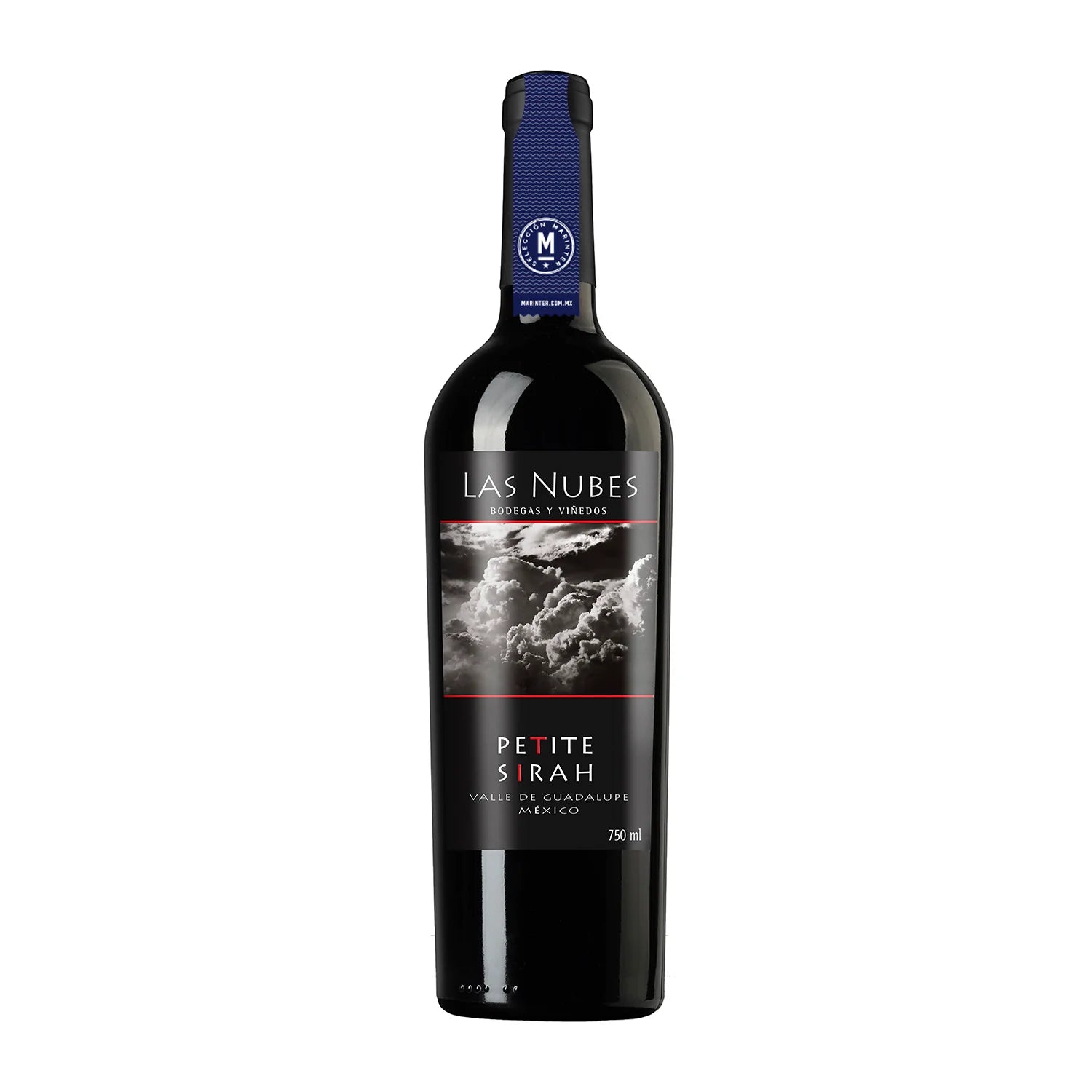 Vino Tinto Las Nubes Petite Sirah de 750 ml