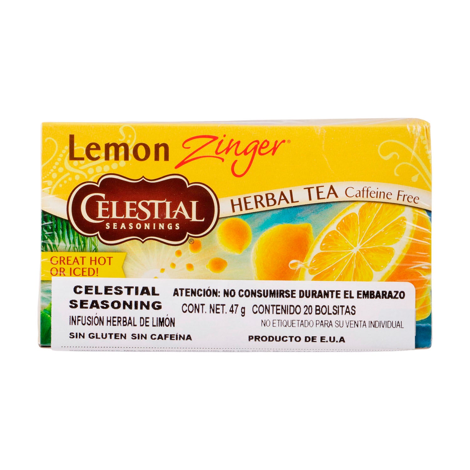 Te Herbal Celestial Limon (20 sobres) 47 g