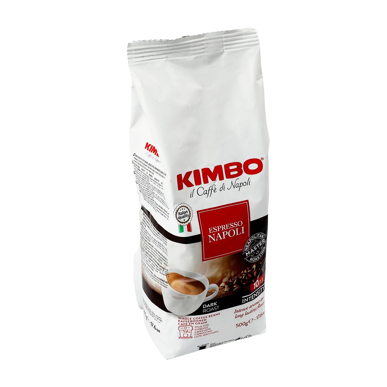 Cafe Kimbo En Grano Espresso Napoles Bolsa de 500g