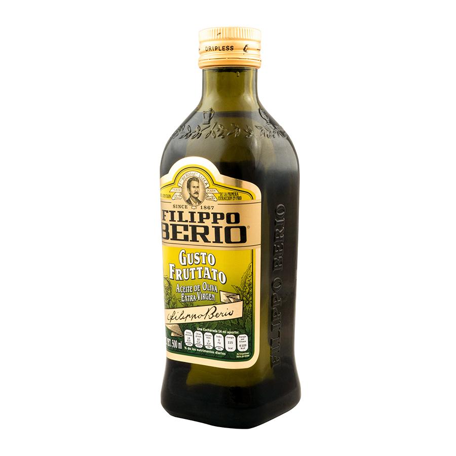 Aceite de Oliva - Filippo Berio Gusto Frutt Ex .V. - 500 ml