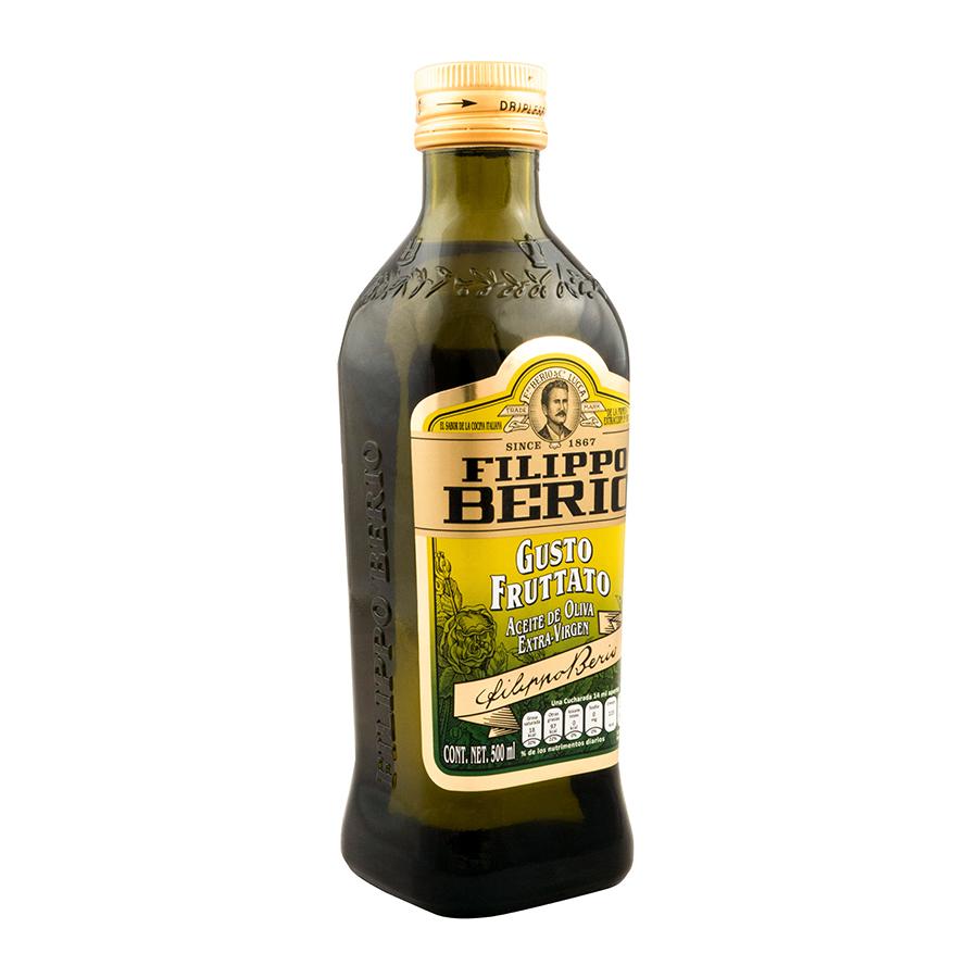 Aceite de Oliva - Filippo Berio Gusto Frutt Ex .V. - 500 ml