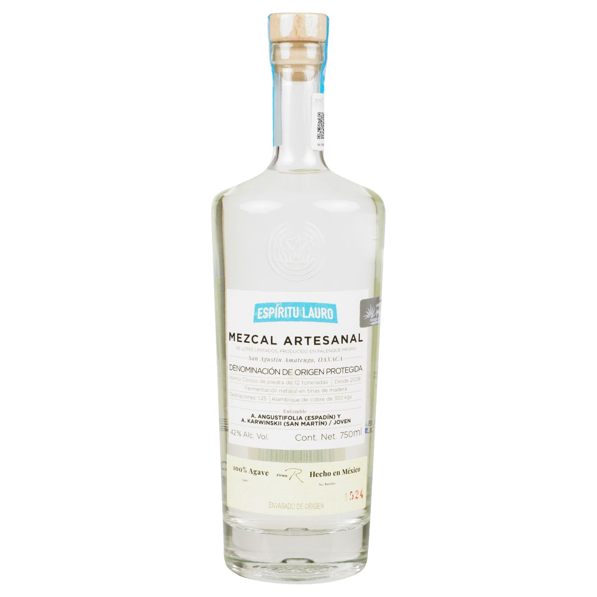 Mezcal - Espiritu Lauro Joven - 750 ml