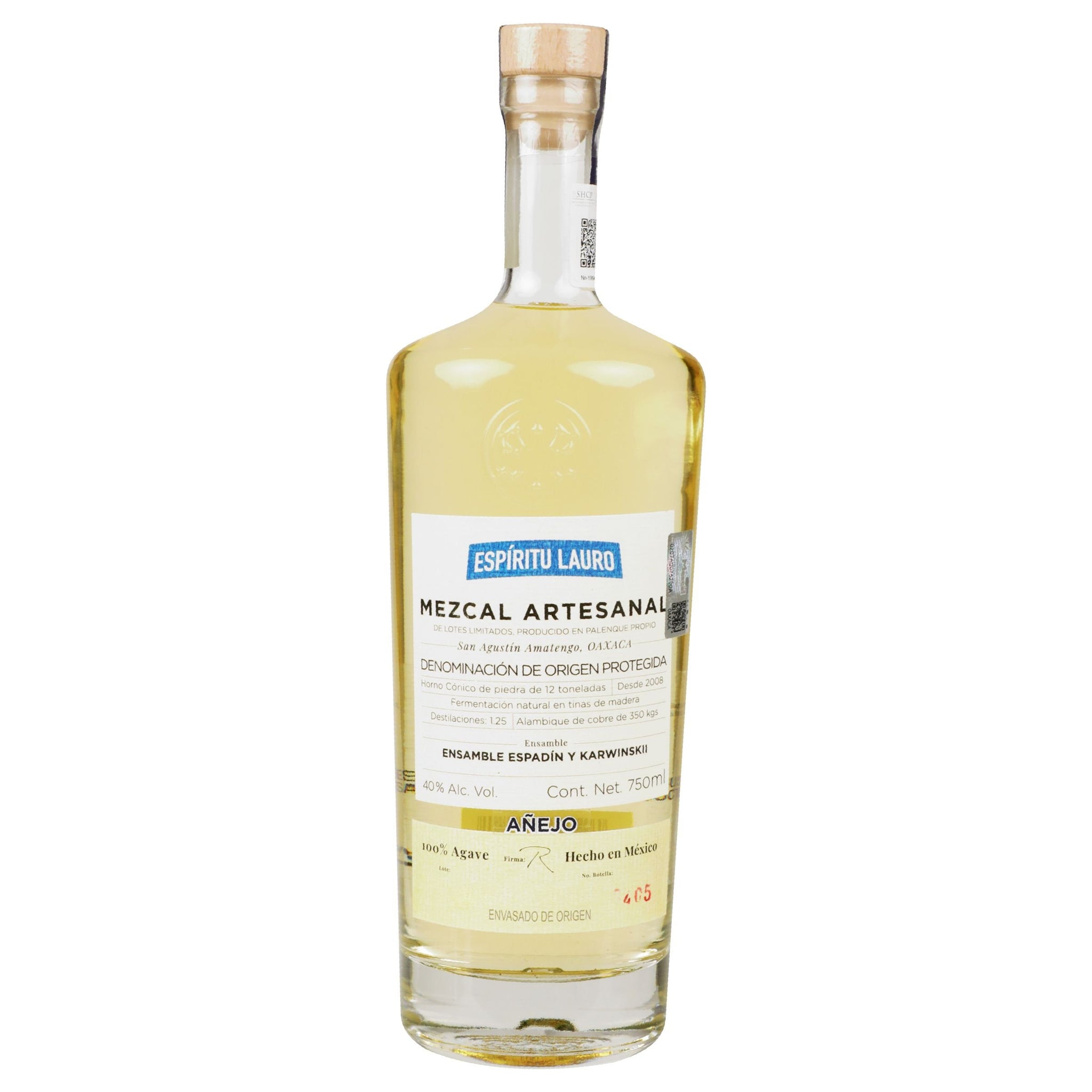 Mezcal - Espiritu Lauro Añejo - 750 ml