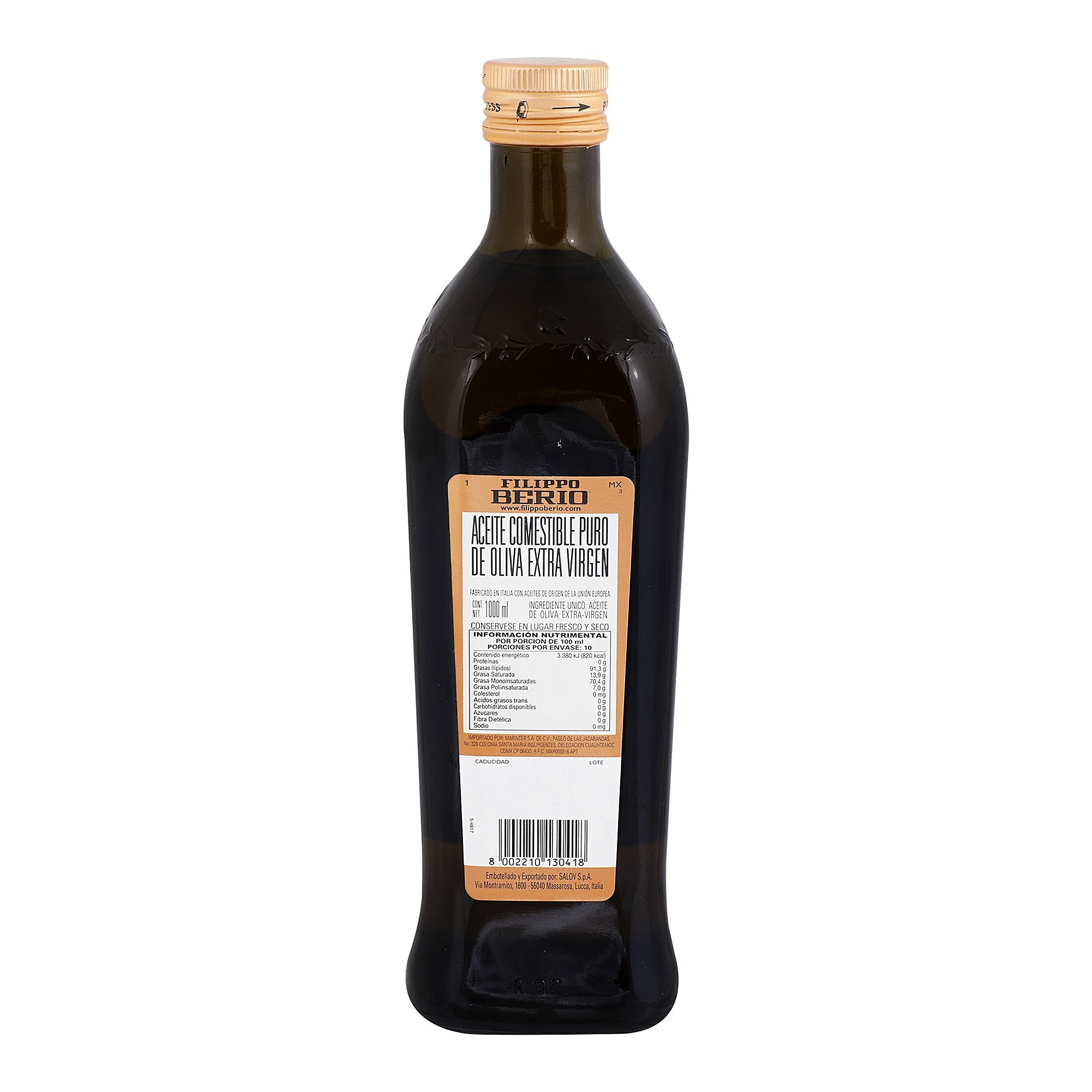 Aceite de Oliva - Filippo Berio Gusto Frutt Extra Virgen- 1000 ml