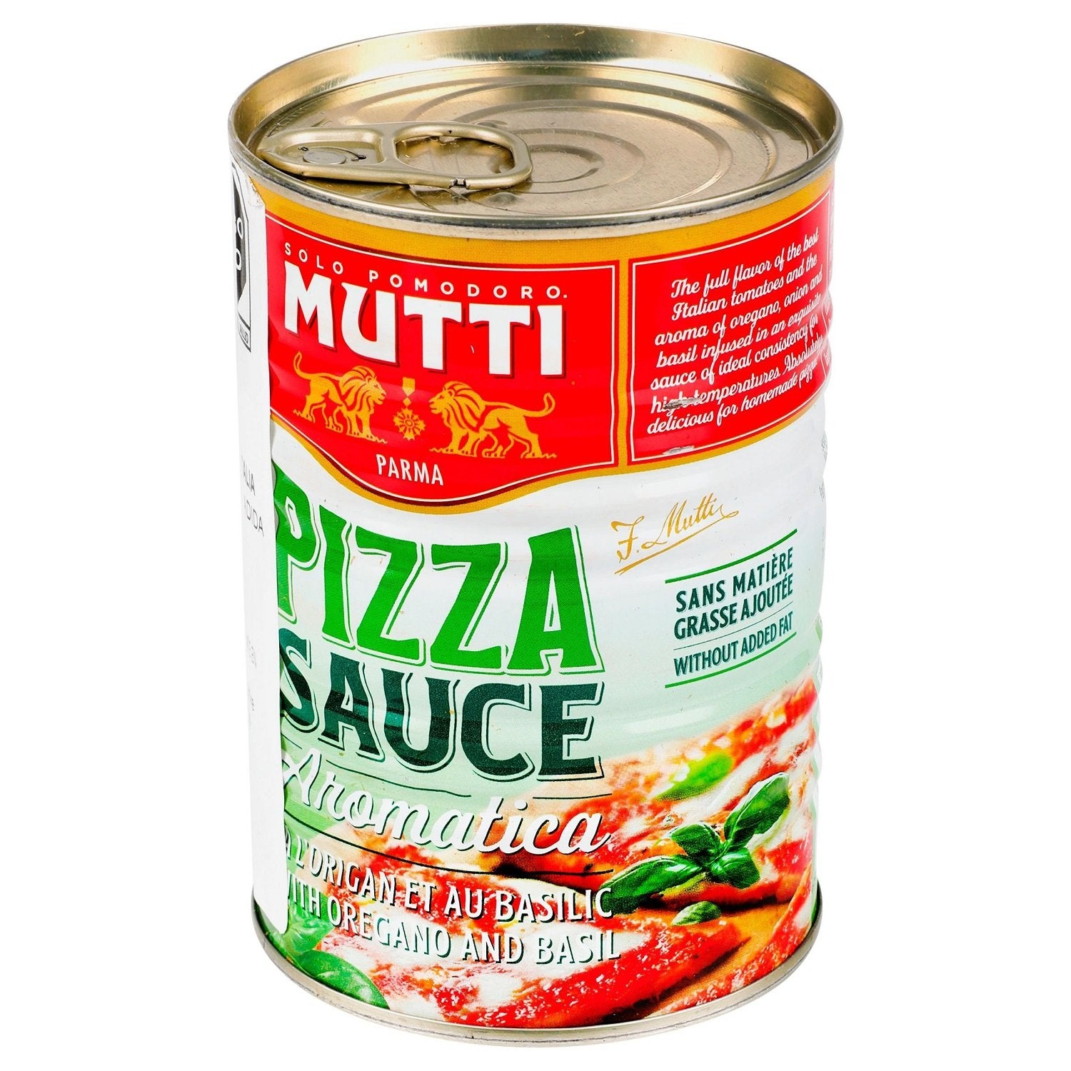 Salsa Mutti - Para Pizza Aromatizada - 400 g