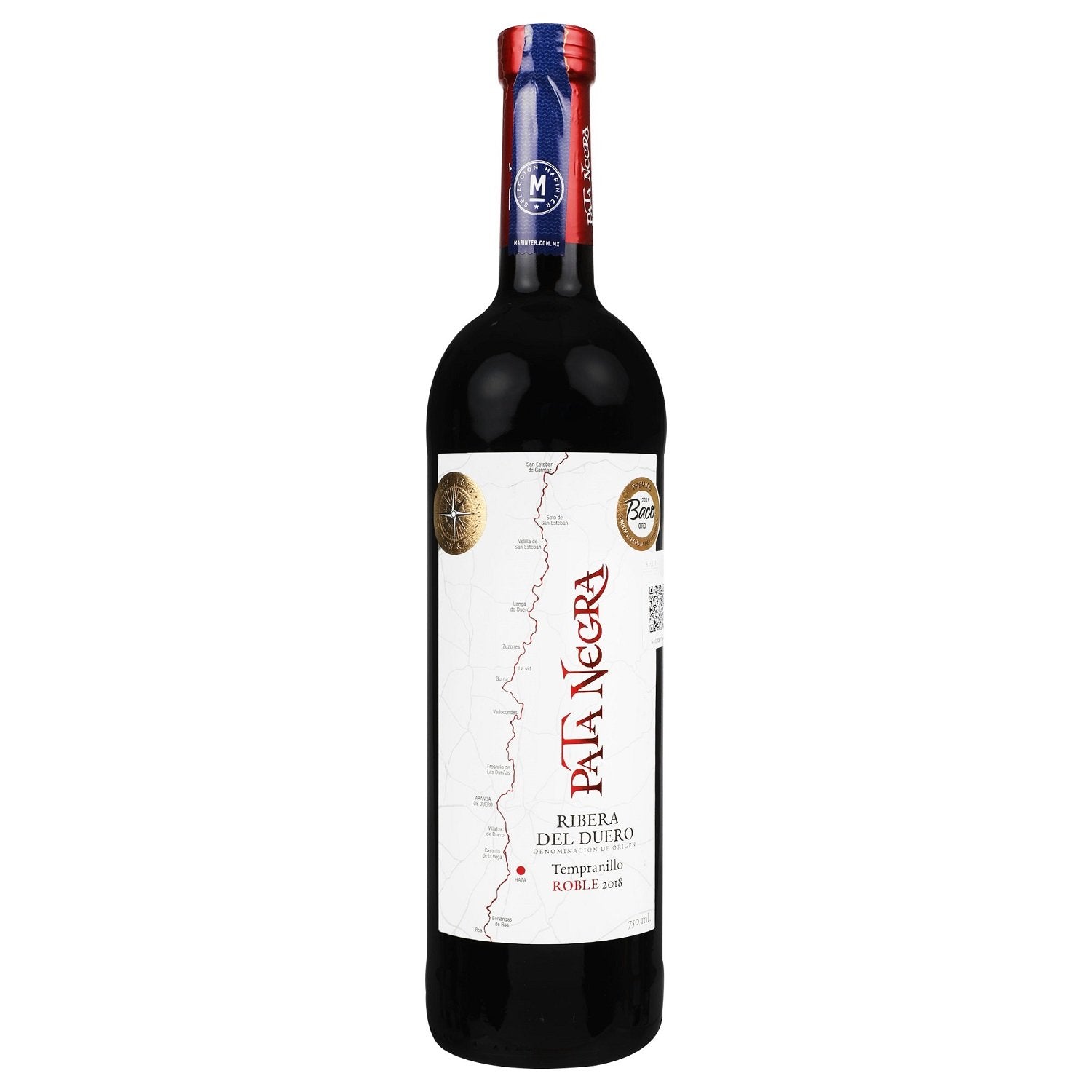 Vino Tinto - Pata Negra Ribera del Duero Roble - 750 ml