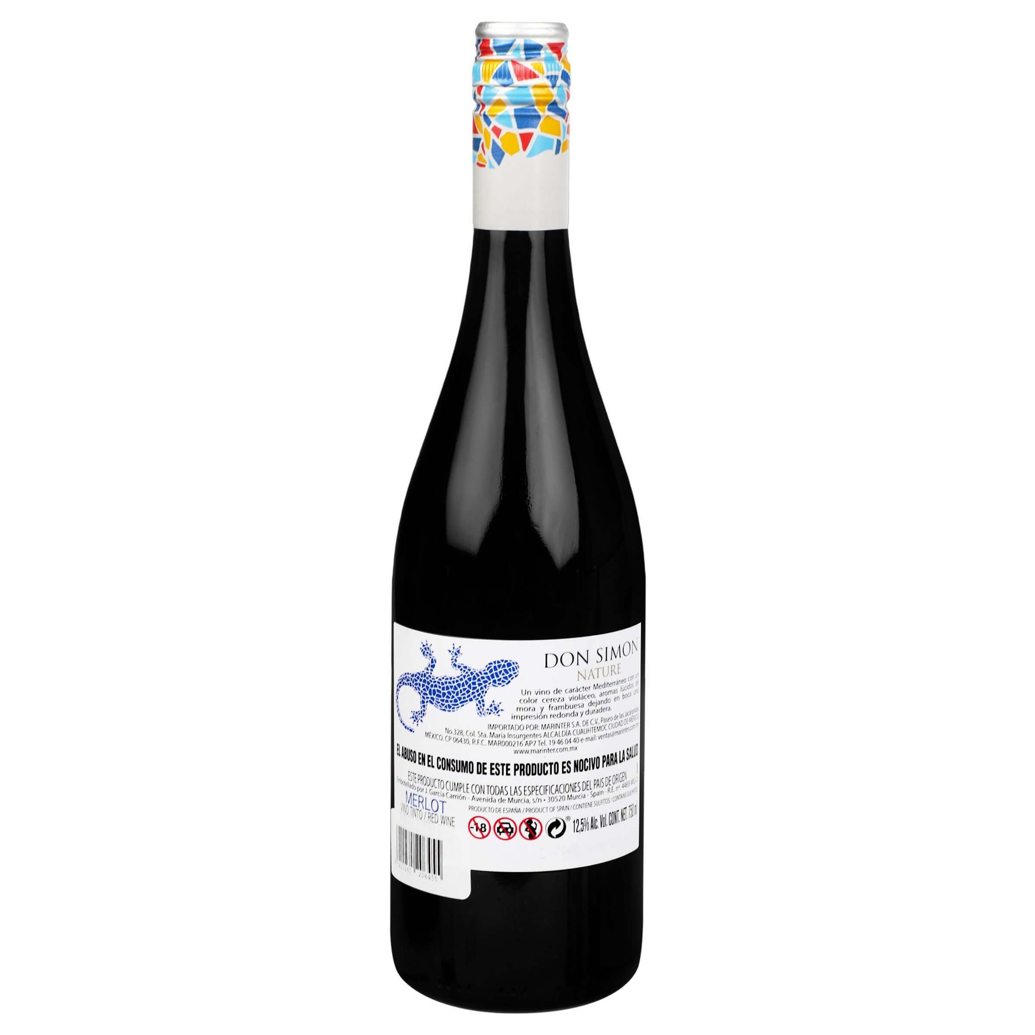 Vino Tinto - Don Simon Nature Merlot - 750 ml