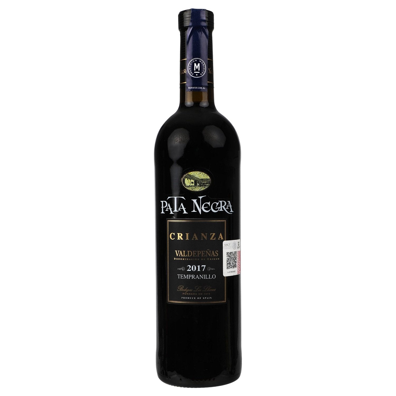 Vino Tinto - Pata Negra Valdepeñas Crianza - 750 ml