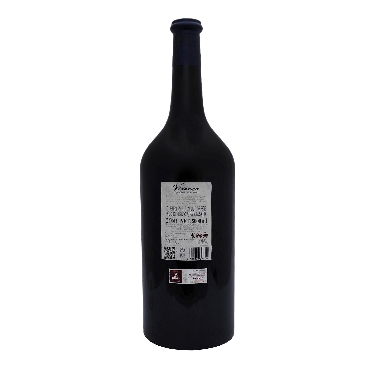 Vino Tinto - Vivanco Reserva - 5000 ml