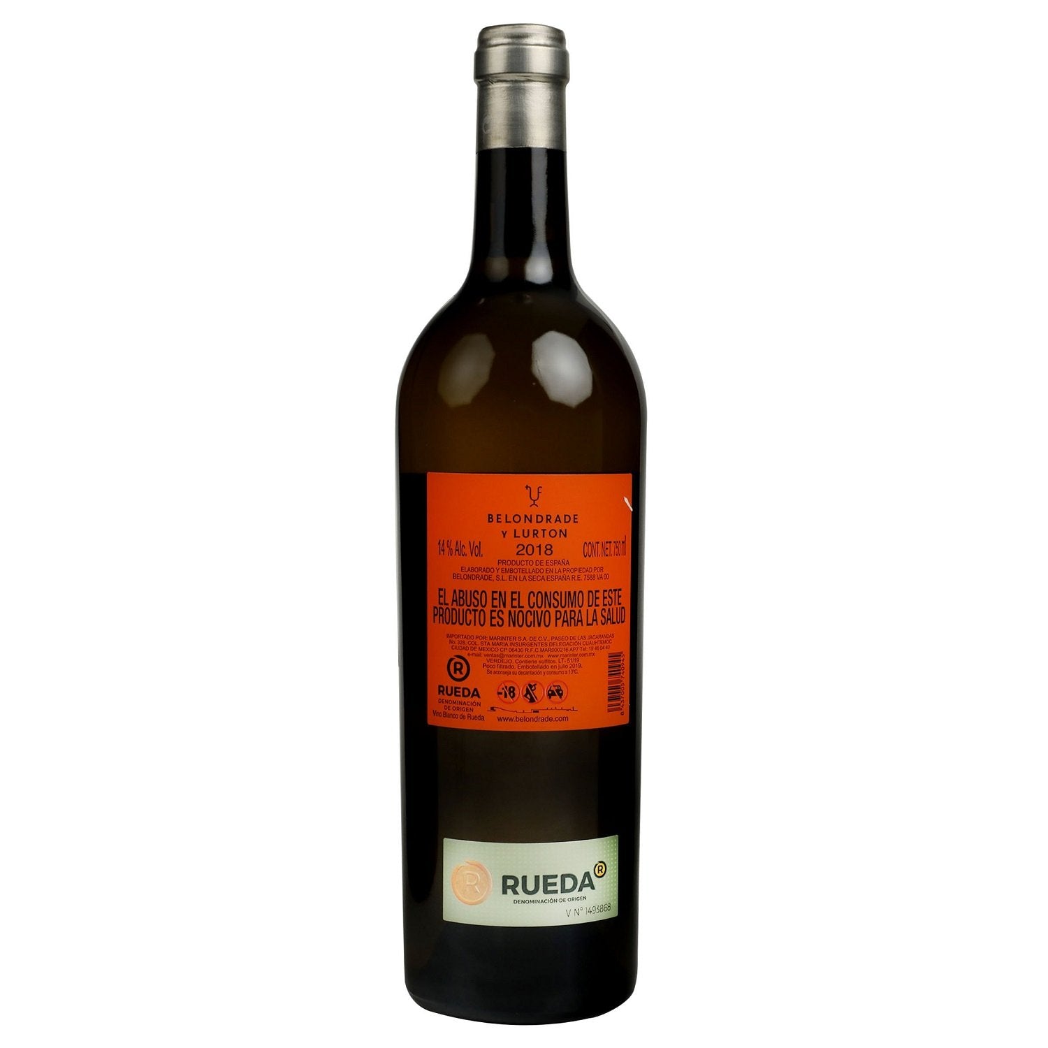 Vino Blanco - Belondrade y Lurton 18 - 750 ml