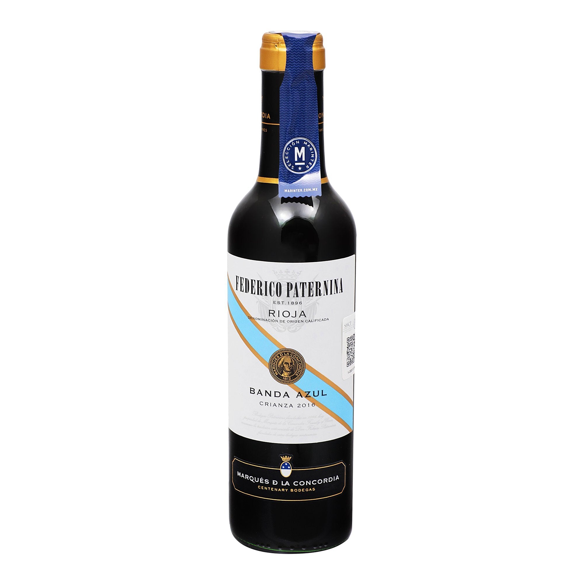 Vino Tinto - Paternina Banda Azul Crianza - 375 ml